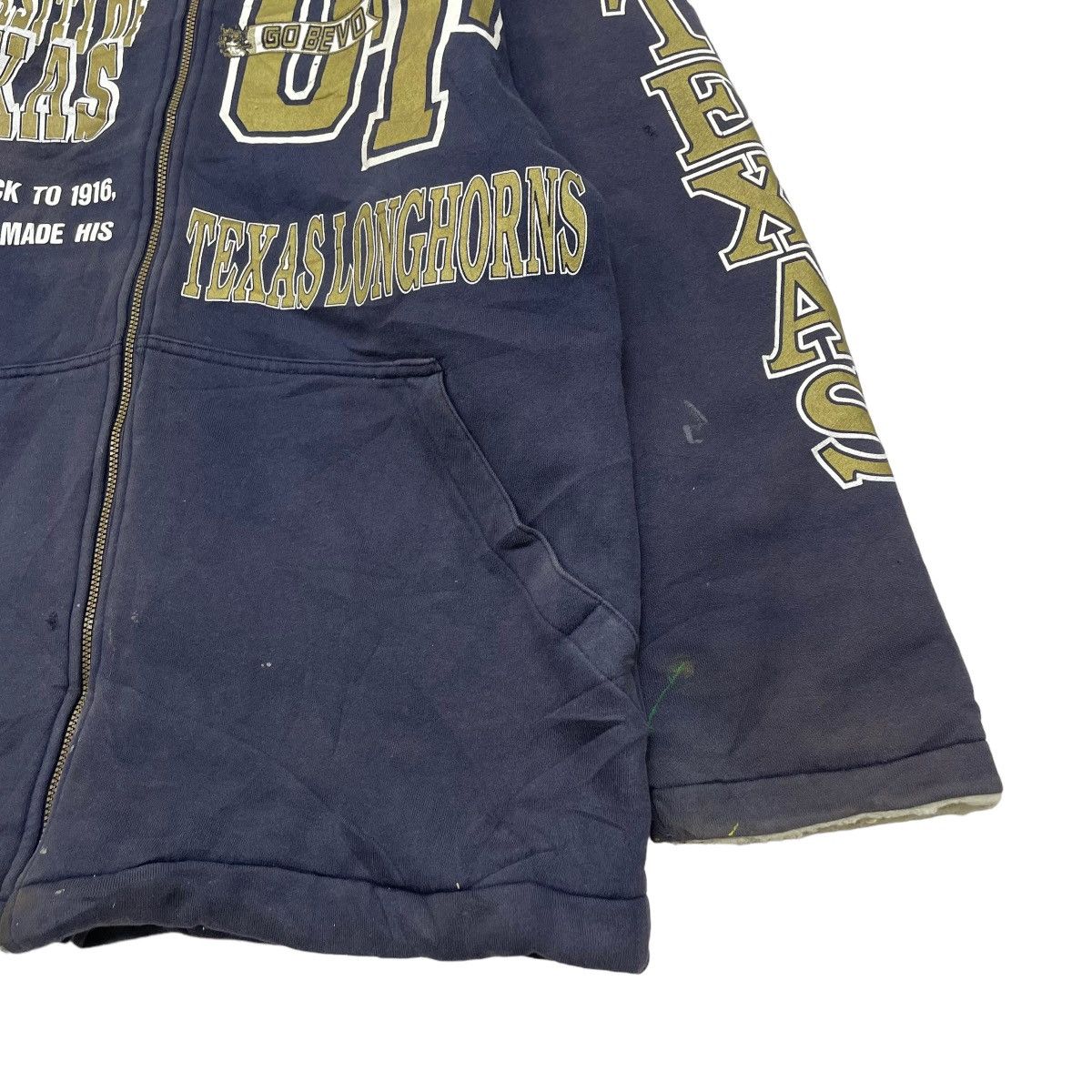Kappa 🤝Vintage Kappa University Of Texas Shearling Hooded Jacket Size US L / EU 52-54 / 3 - 5 Thumbnail
