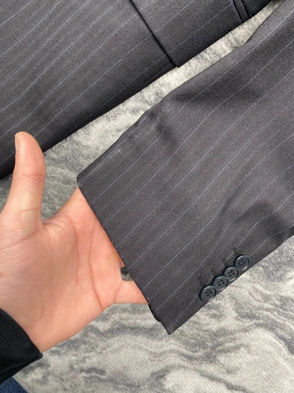 Burberry Burberry Suit 2 Piece Wool Striped Blazer And Pants Size 52R - 10 Thumbnail