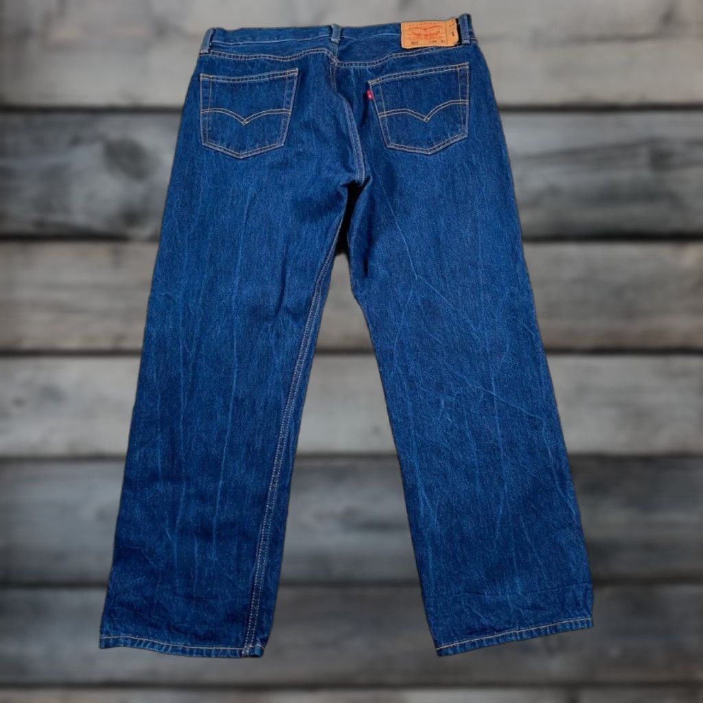 VINTAGE Levi's 501 XX Jeans Regular Fit Men's 36 x 28 Blue Denim Straight Retro Classic