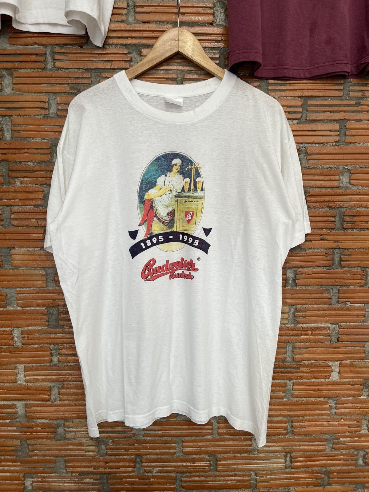 Budweiser Vintage Budweiser 1995 T shirt XL Size US XL / EU 56 / 4 - 1 Thumbnail