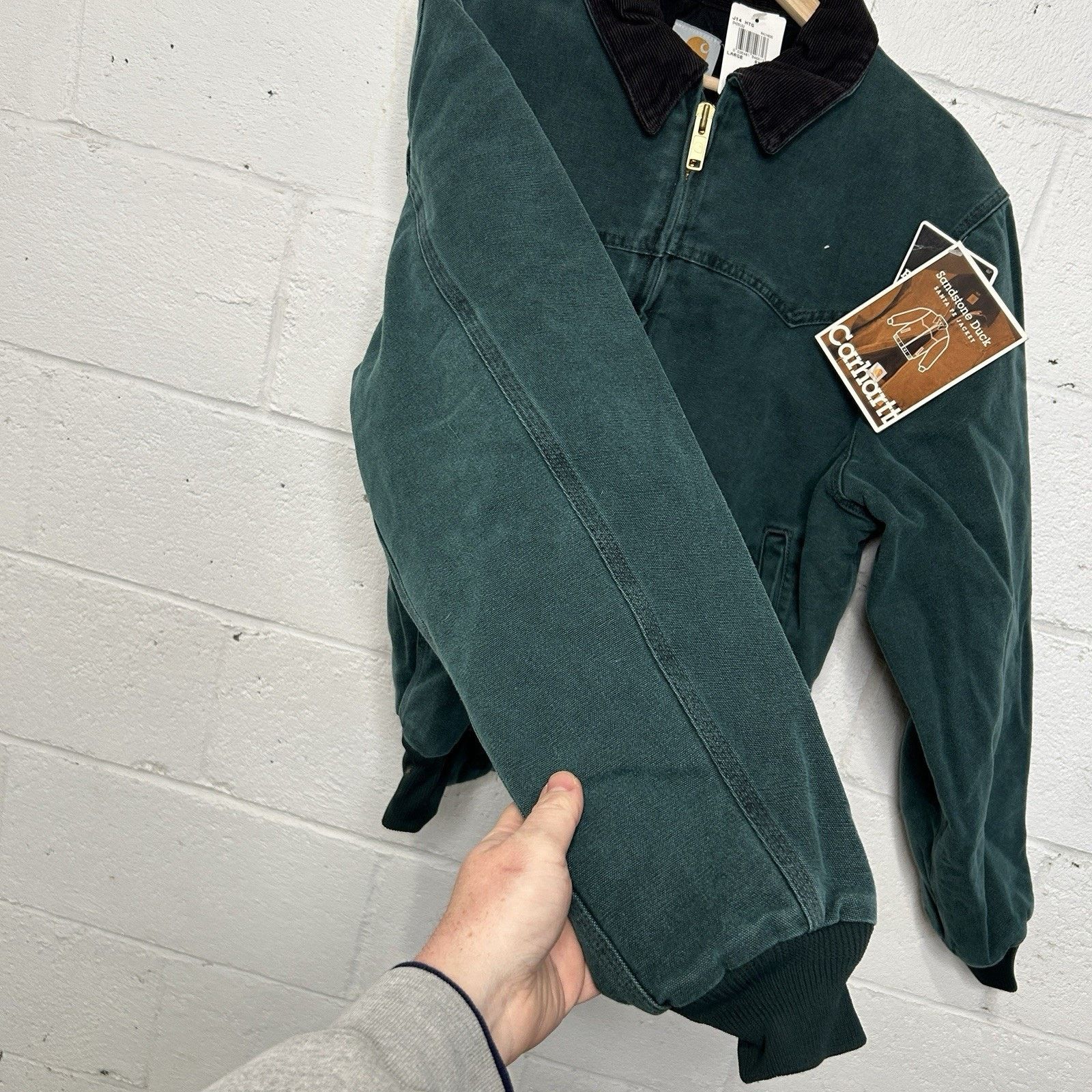 Carhartt Vintage Carhartt Santa Fe Jacket “Hunter Green” J14 HTG Size US L / EU 52-54 / 3 - 7 Thumbnail