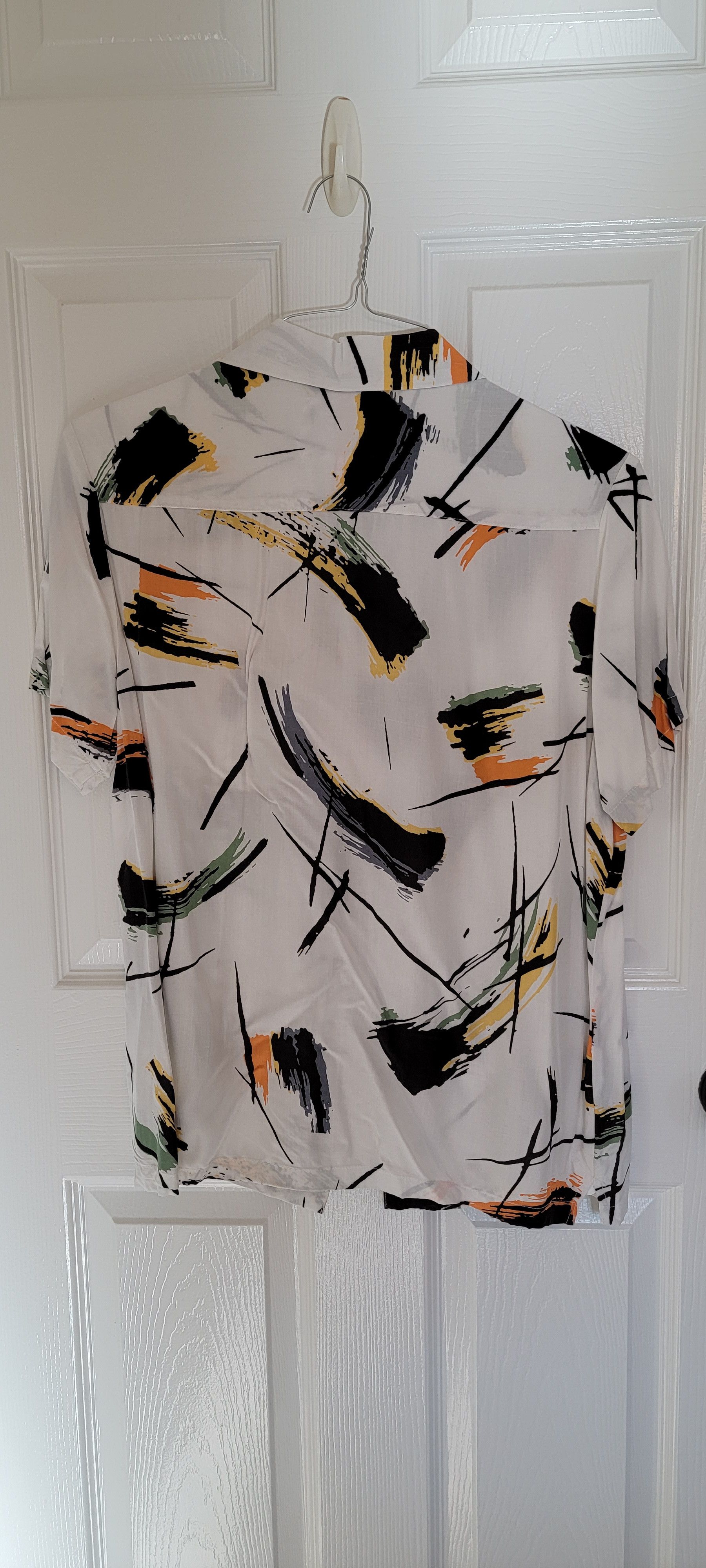 Denim & Flower Art shirt Size US M / EU 48-50 / 2 - 2 Thumbnail