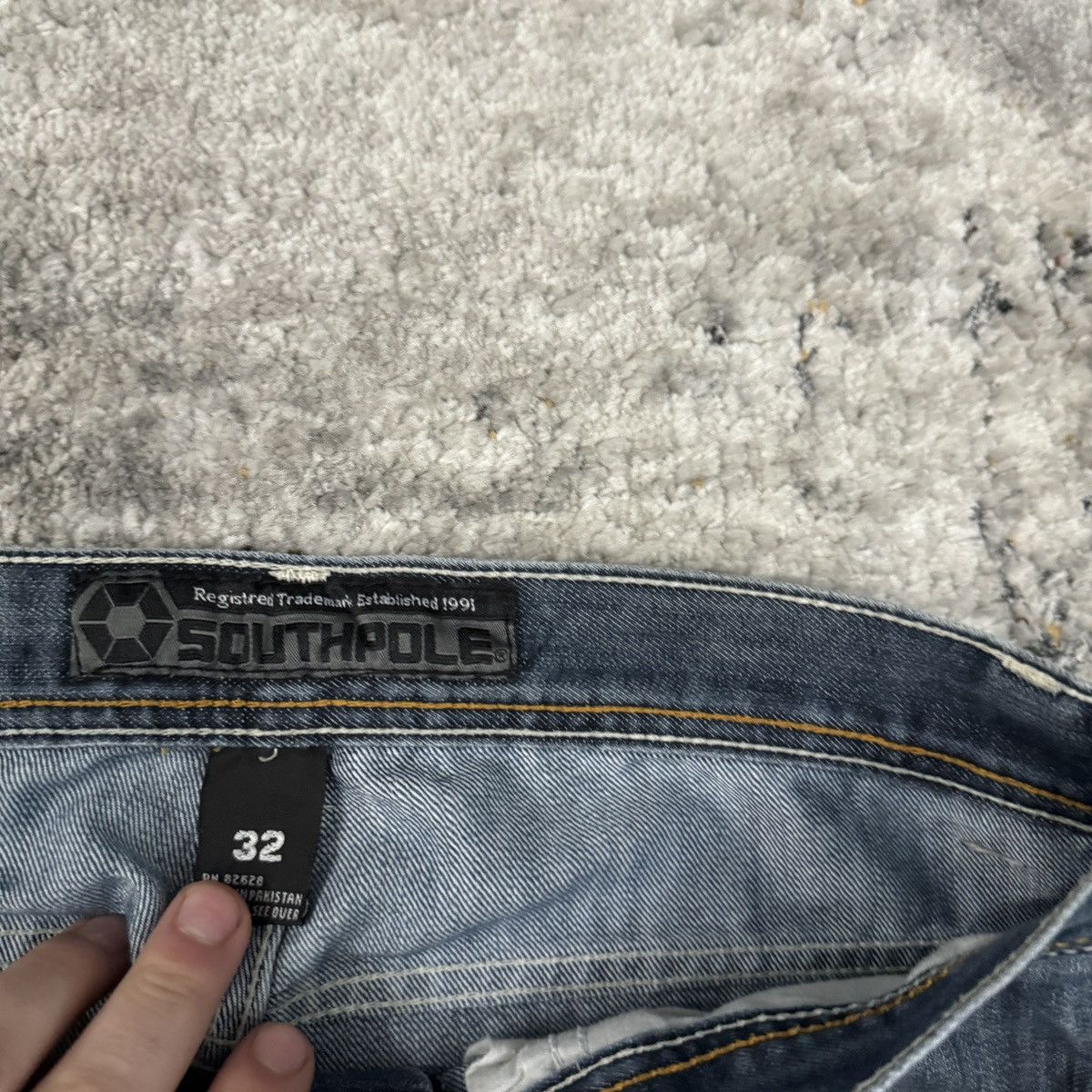 JNCO × Southpole × Vintage Vintage Y2K Southpole baggy wide leg cybergoth jeans Size US 32 / EU 48 - 5 Thumbnail