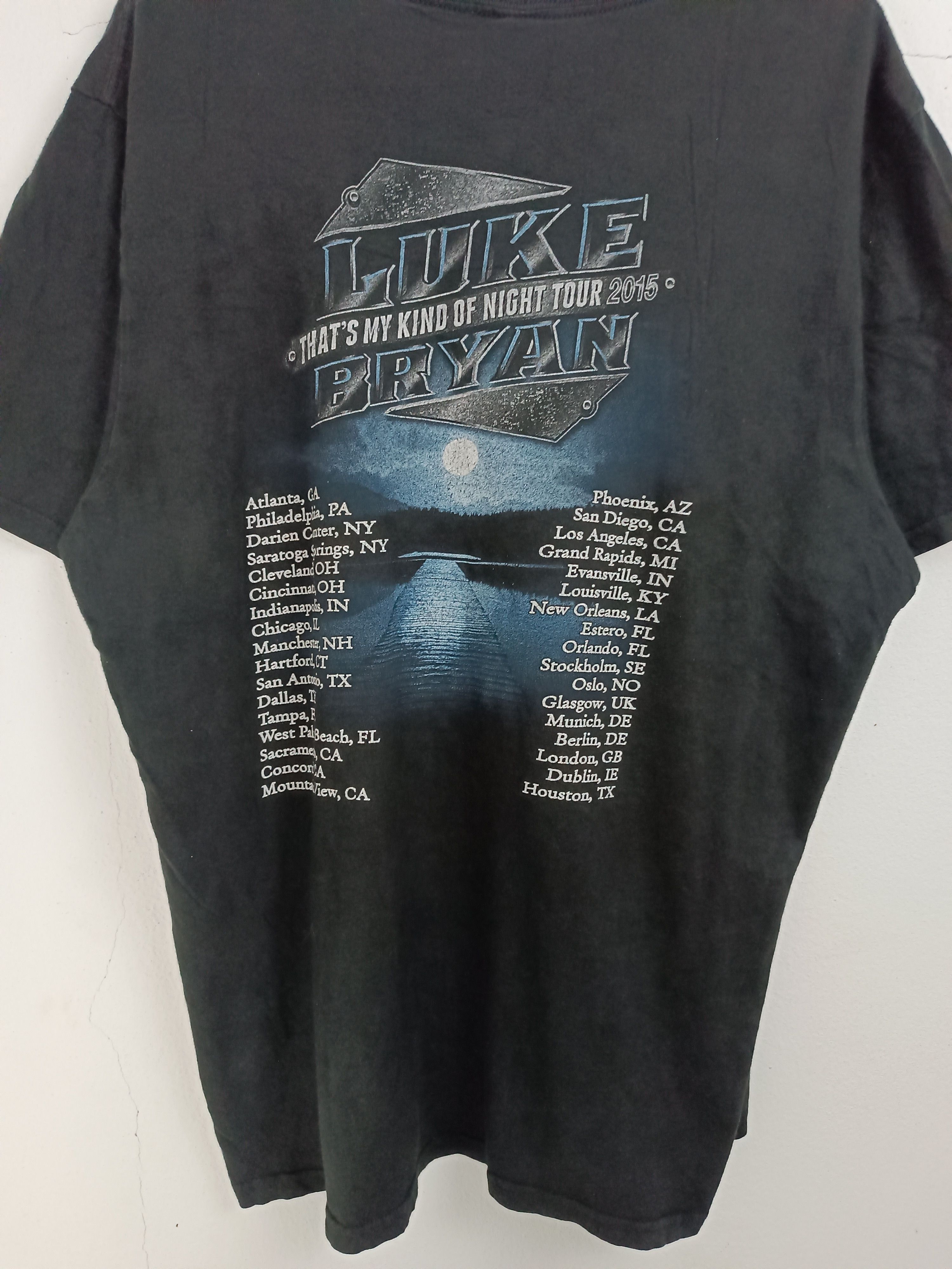 Vintage VINTAGE '15 LUKE BRYAN TOUR COUNTRY swifts shelton church Size US XL / EU 56 / 4 - 13 Thumbnail