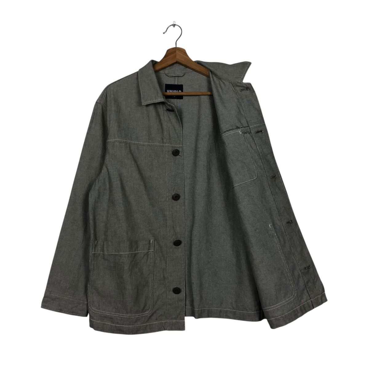 Japanese Brand × Vintage 🔥VINTAGE CHORE WORKER JACKET UNIQLO JAPAN ISSEY MIYAKE Size US S / EU 44-46 / 1 - 12 Thumbnail