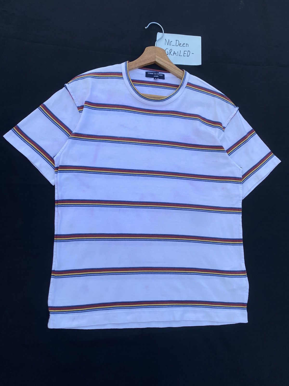 Comme des Garcons Rare Vintage AD 2006 Comme Des Garcons Homme CDG Tee Size US S / EU 44-46 / 1 - 2 Thumbnail