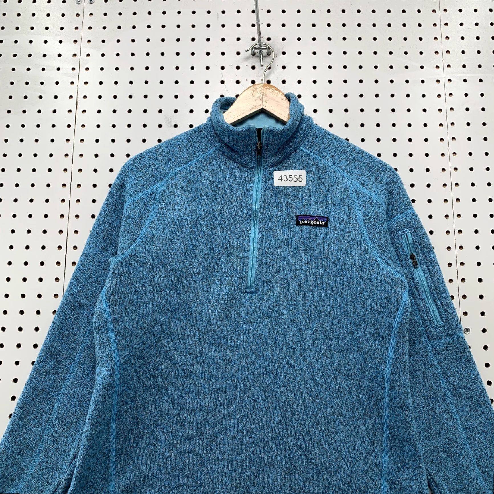 Patagonia Patagonia Better Sweater 1/4 Zip Pullover Womens Medium Blue Casual Shirt Size M / US 6-8 / IT 42-44 - 2 Thumbnail