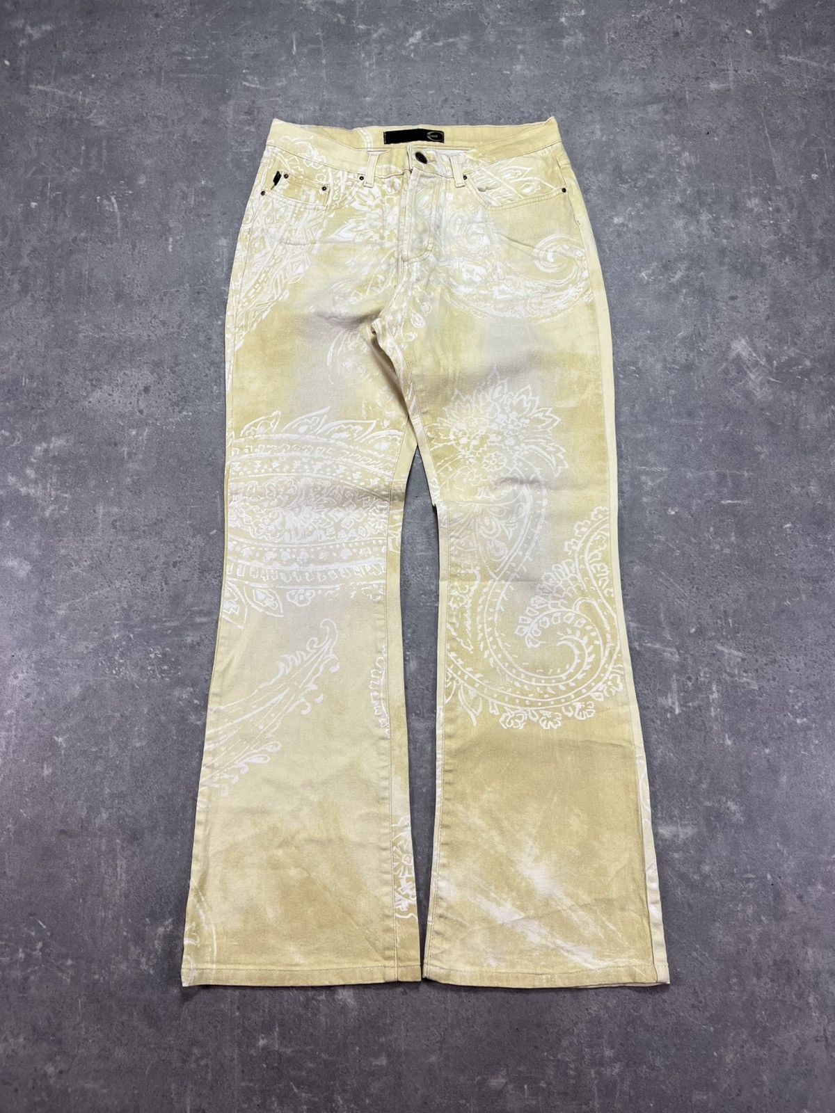 Just Cavalli AW03 Just Cavalli Astrology Tribal Jeans 30 Bandana Paisley Size US 30 / EU 46 - 1 Thumbnail