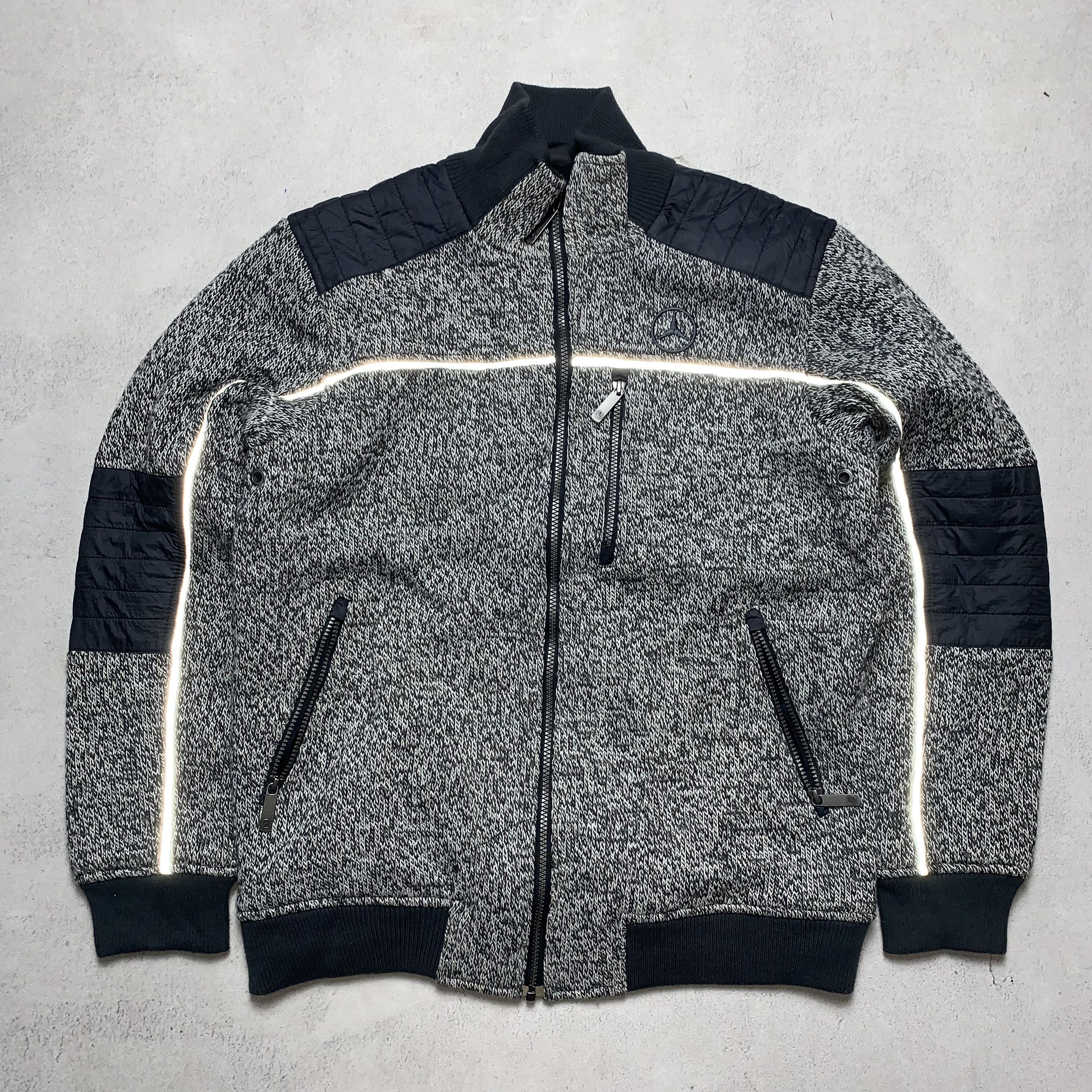 BMW BMW Knit Reflective Zip-Up Jacket Size US M / EU 48-50 / 2 - 1 Thumbnail