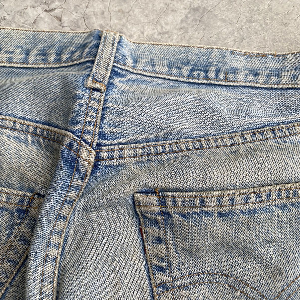 Levi's Vintage Clothing 85’ Button No 6 distressed jeans LV005 Size US 31 - 11 Thumbnail