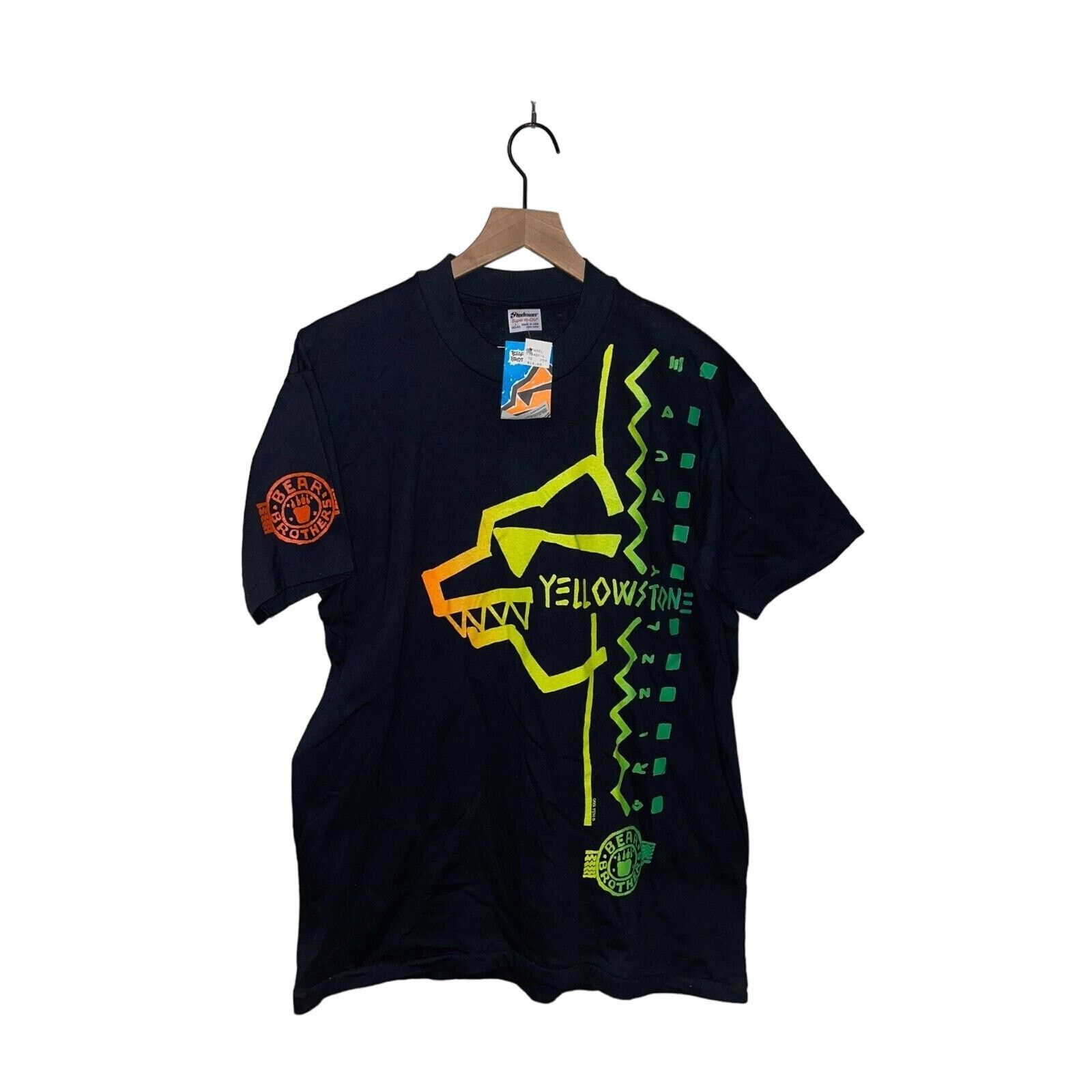Other 1990 Vintage Bear Brothers Yellowstone Grizzly Artwork Tee Size US L / EU 52-54 / 3 - 1 Thumbnail