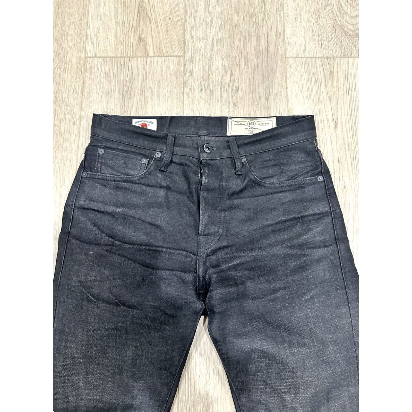 Rogue Territory Rogue Territory Jeans Relax Tapered 31x31 Black Cotton Denim 5-Pocket Mens Regular Rise Mid Flaws Vintage No N/A Size US 31 - 4 Thumbnail
