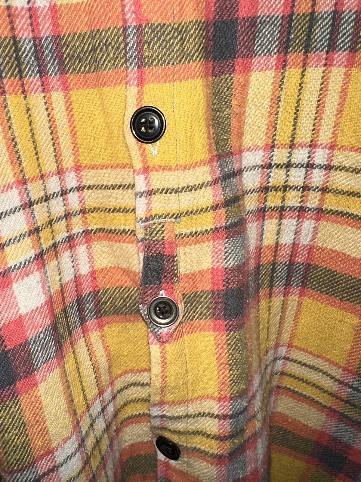 Greg Lauren GREG LAUREN - YELLOW PLAID STUDIO - SIZE 4 Size US XL / EU 56 / 4 - 12 Thumbnail