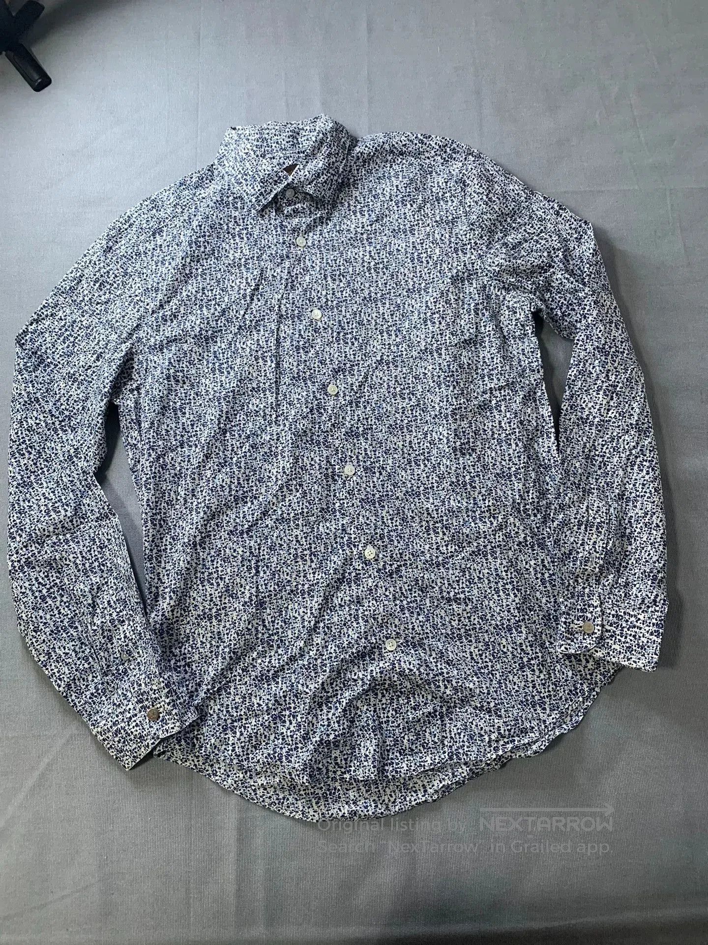 Louis Vuitton Louis Vuitton Polka Dot Long Sleeve Shirt. Size US M / EU 48-50 / 2 - 1 Thumbnail