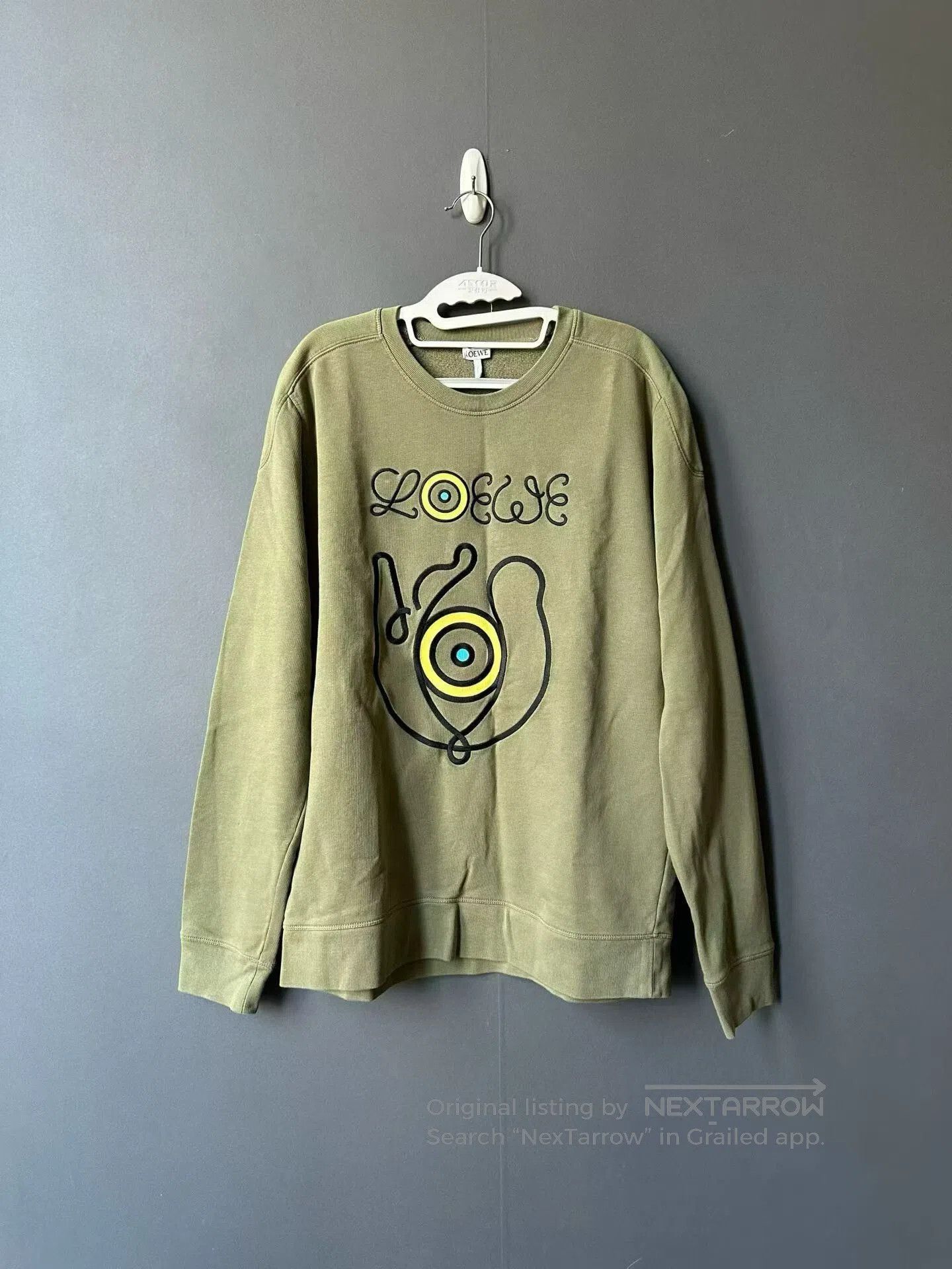 Loewe Loewe Embroidered Sweatshirt. Size US XL / EU 56 / 4 - 1 Thumbnail