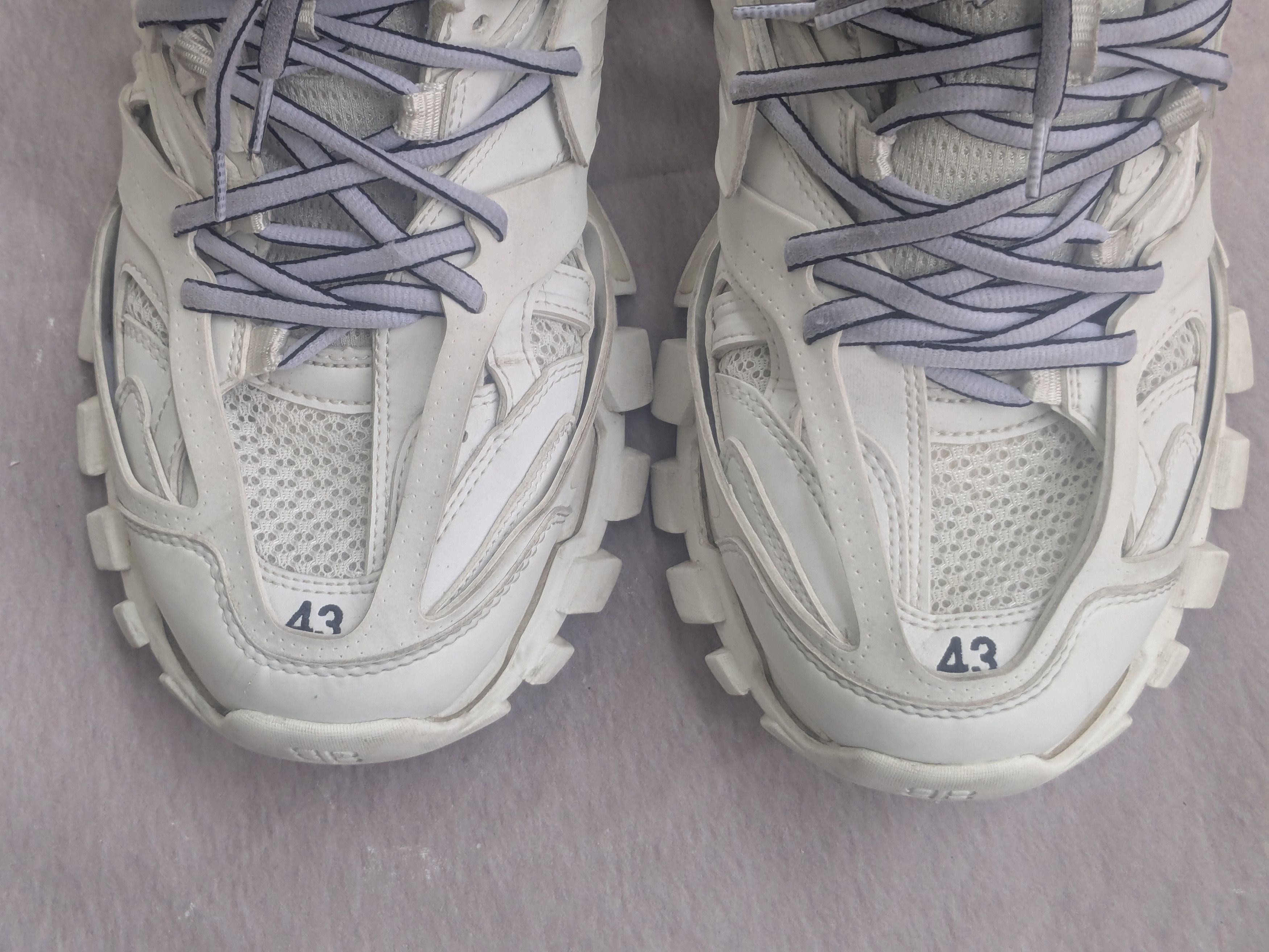 Balenciaga Balenciaga Track Sneakers White Size 10 43 High Tops Size US 10 / EU 43 - 4 Thumbnail