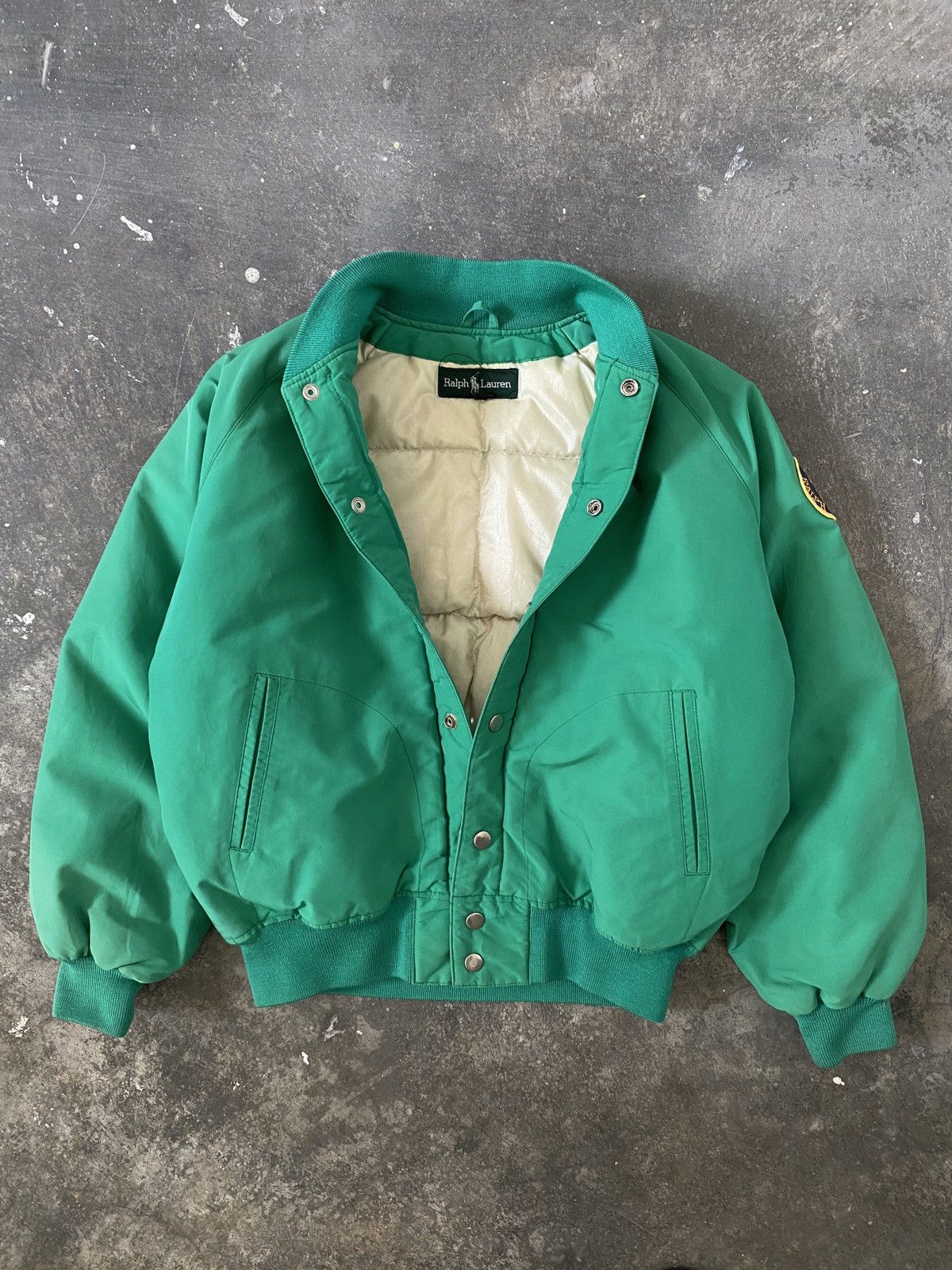 Polo Ralph Lauren Vintage 1980s Polo Ralph Lauren Bomber Jacket Size US M / EU 48-50 / 2 - 4 Thumbnail