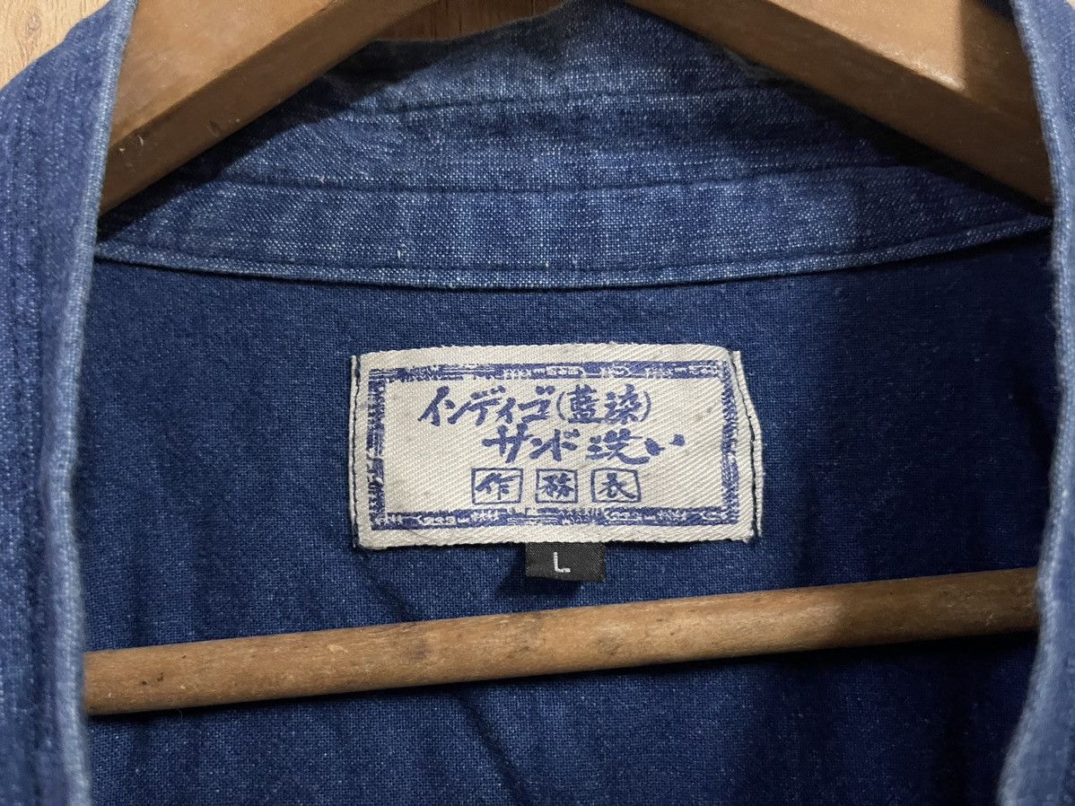 Indigo × Japanese Brand Vintage Kimono Indigo Fabric Japan L Kapital Insipired Rare Size US L / EU 52-54 / 3 - 2 Thumbnail