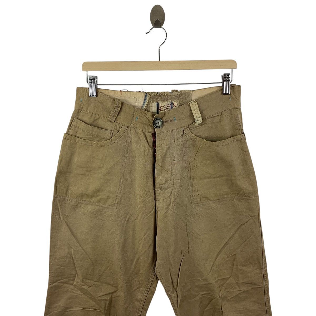 Japanese Brand GESSOU Japanesebrand cotton pants Size US 31 - 2 Thumbnail