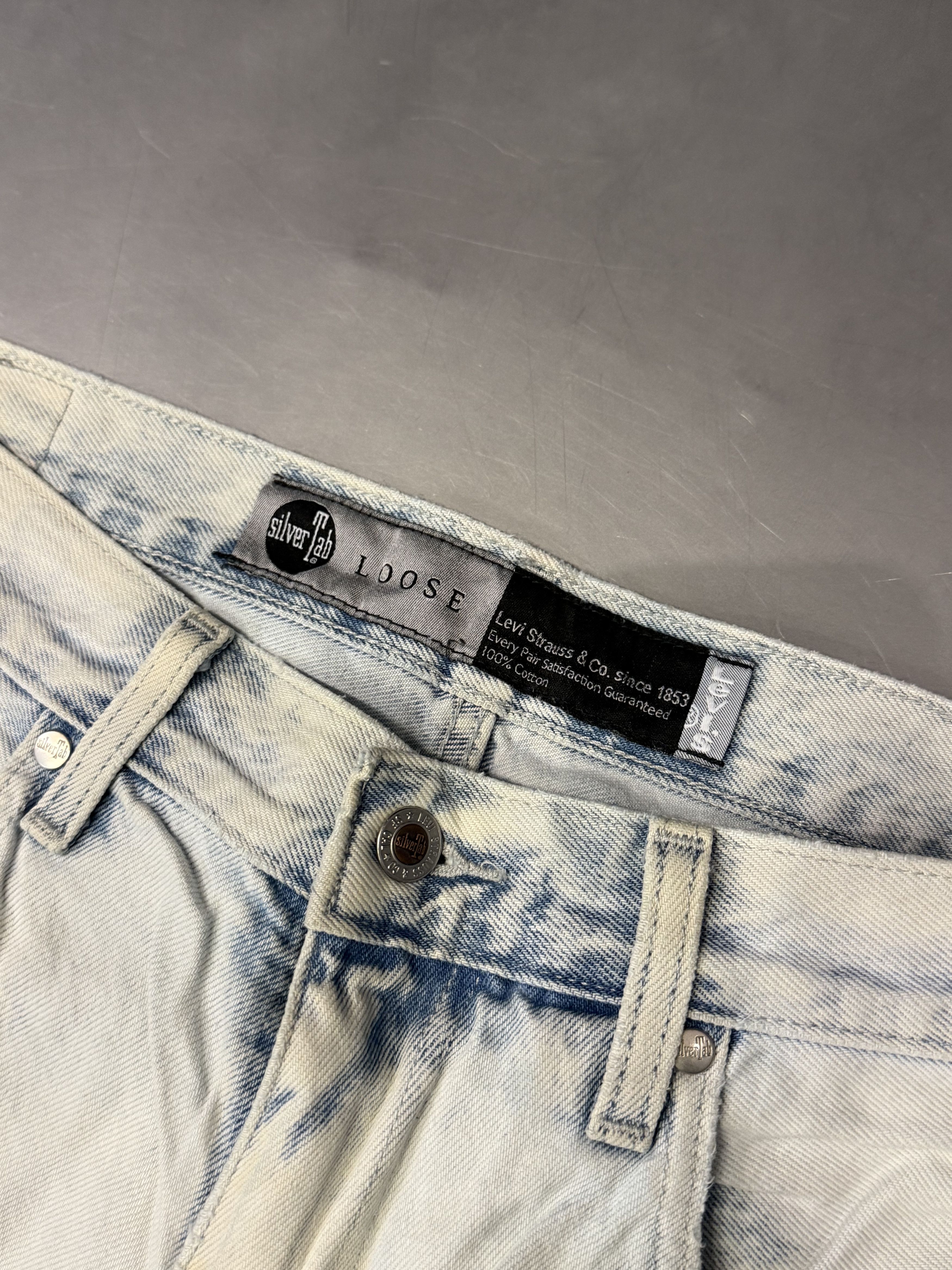 Levi's Y2K washed and faded Levi's Silver Tab baggy denim Size US 32 / EU 48 - 6 Thumbnail