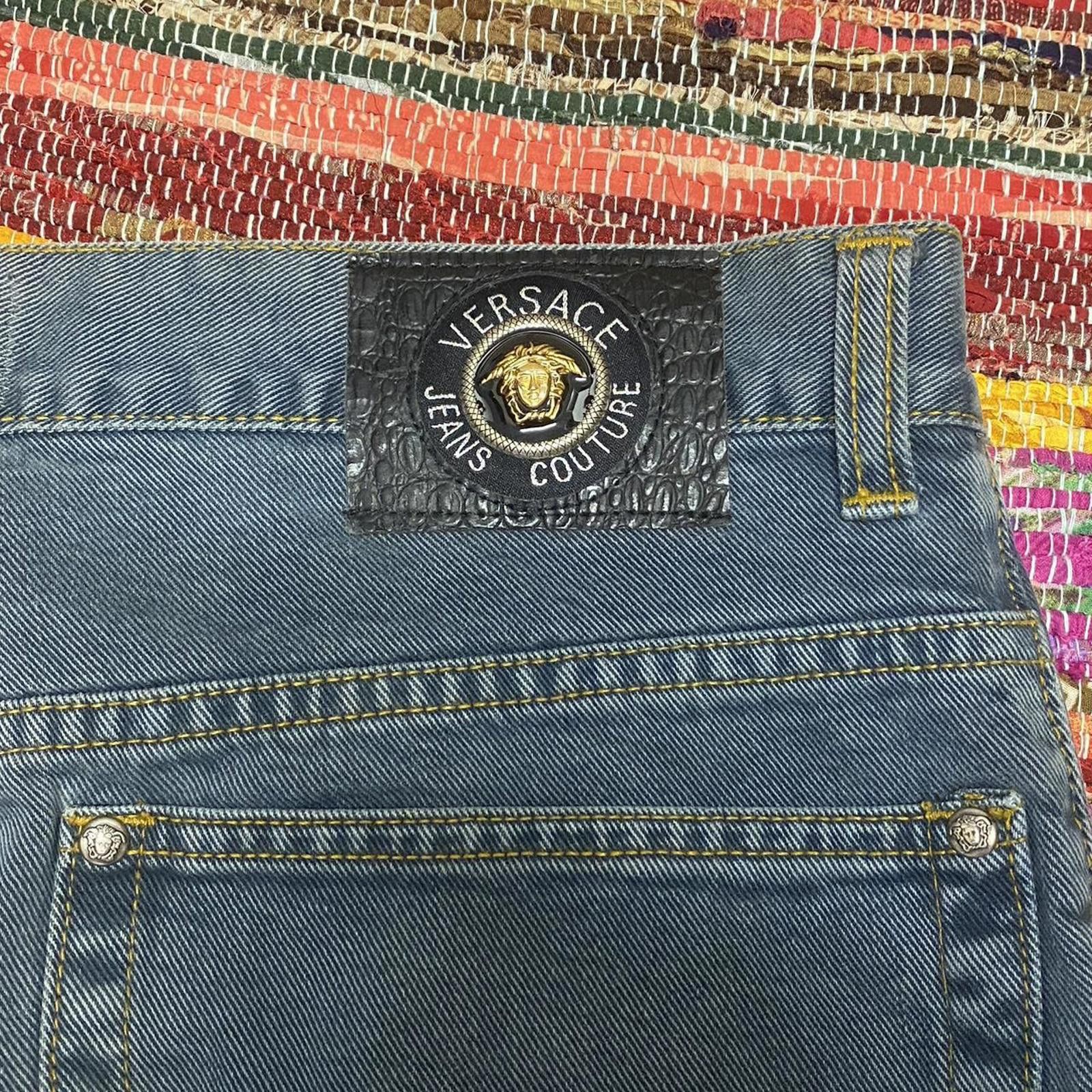 Versace Versace Men's Blue Denim Jeans Size US 32 / EU 48 - 7 Thumbnail