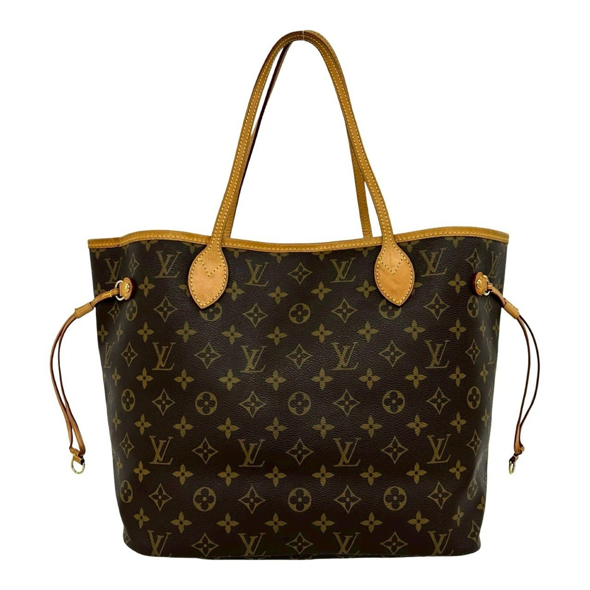 Louis Vuitton LOUIS VUITTON Neverfull PM Monogram Logo Pattern Leather Tote Bag Handbag Brown 38161 Size ONE SIZE - 1 Thumbnail