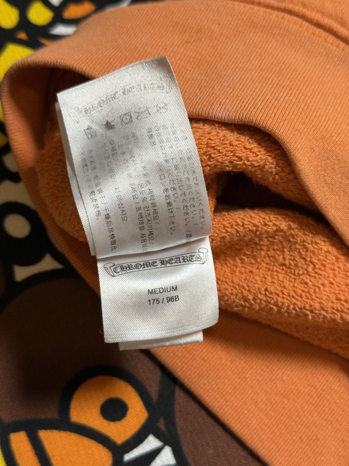 Chrome Hearts Chrome Hearts Orange Matty Boy Build Logo Pullover Sweater Size US M / EU 48-50 / 2 - 15 Thumbnail
