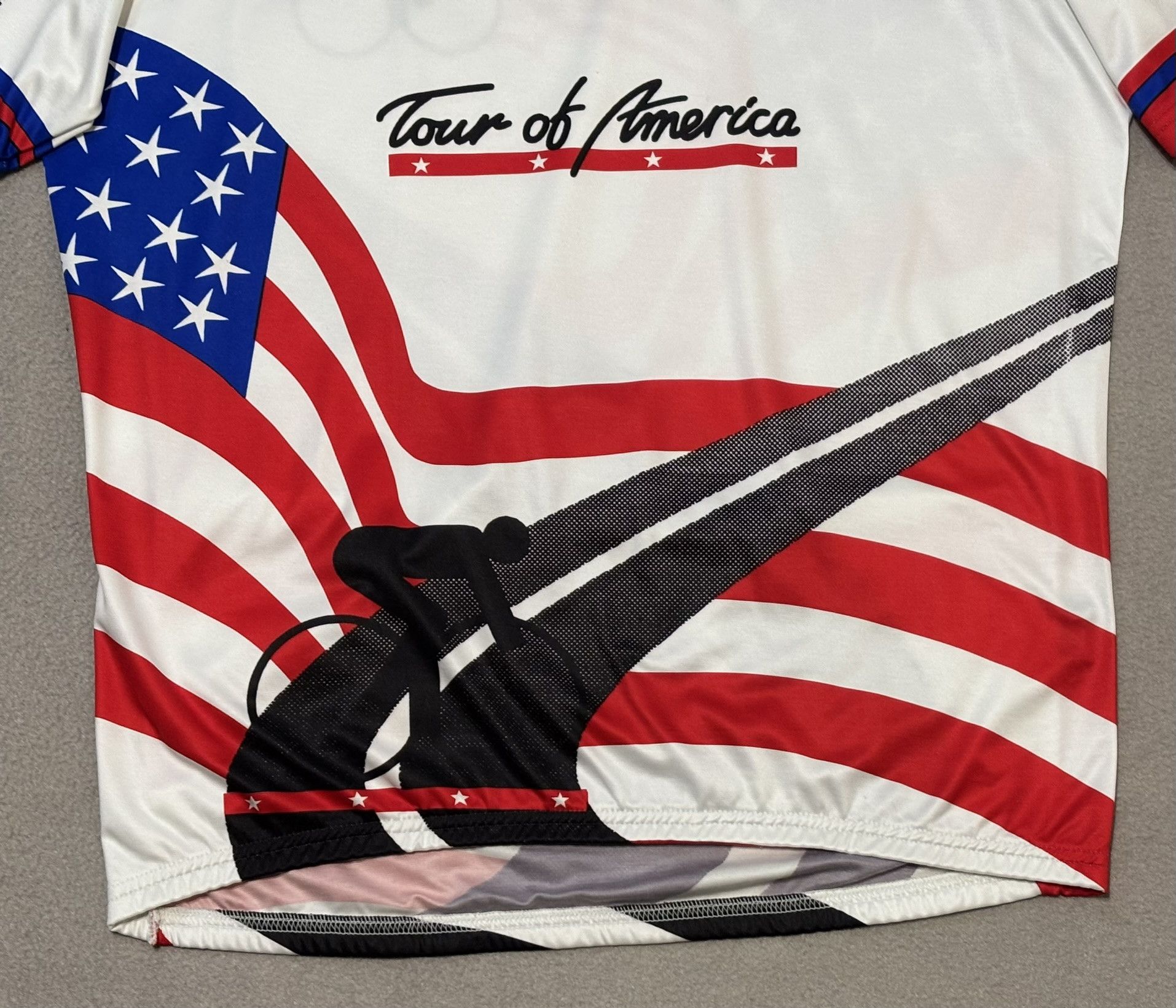 Other Giordana Tour of America Cycling Jersey Size XL Size US XL / EU 56 / 4 - 9 Thumbnail