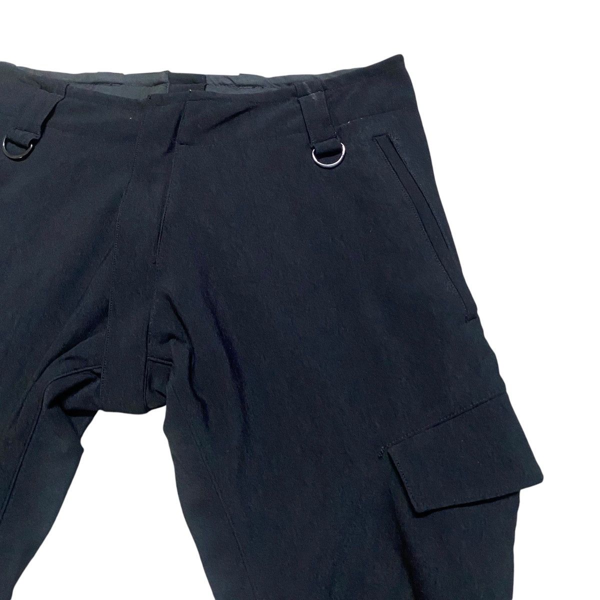 Japanese Brand Ganryu Rise Zipper Cargo Nylon Pant Size US 32 / EU 48 - 6 Thumbnail