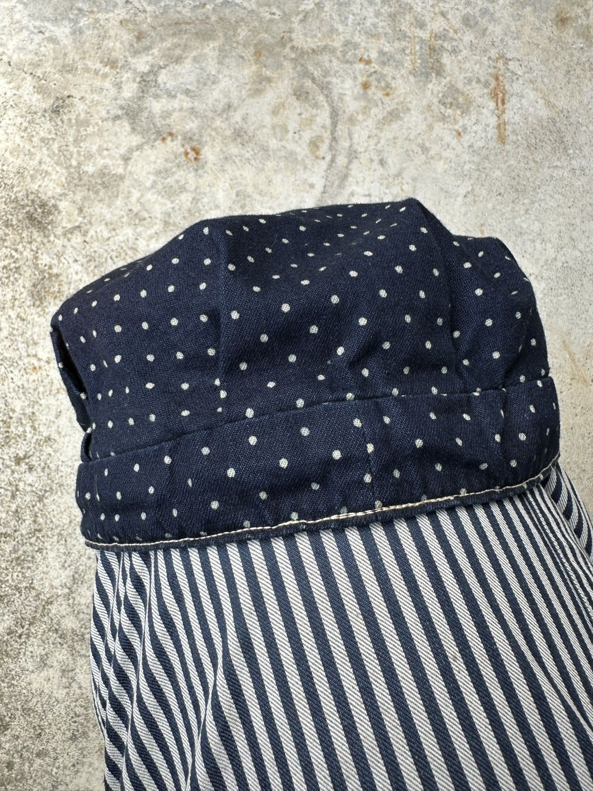 Sugar Cane Union Made Polka Dots Newboys wabash conductor kountry cap Size ONE SIZE - 4 Thumbnail