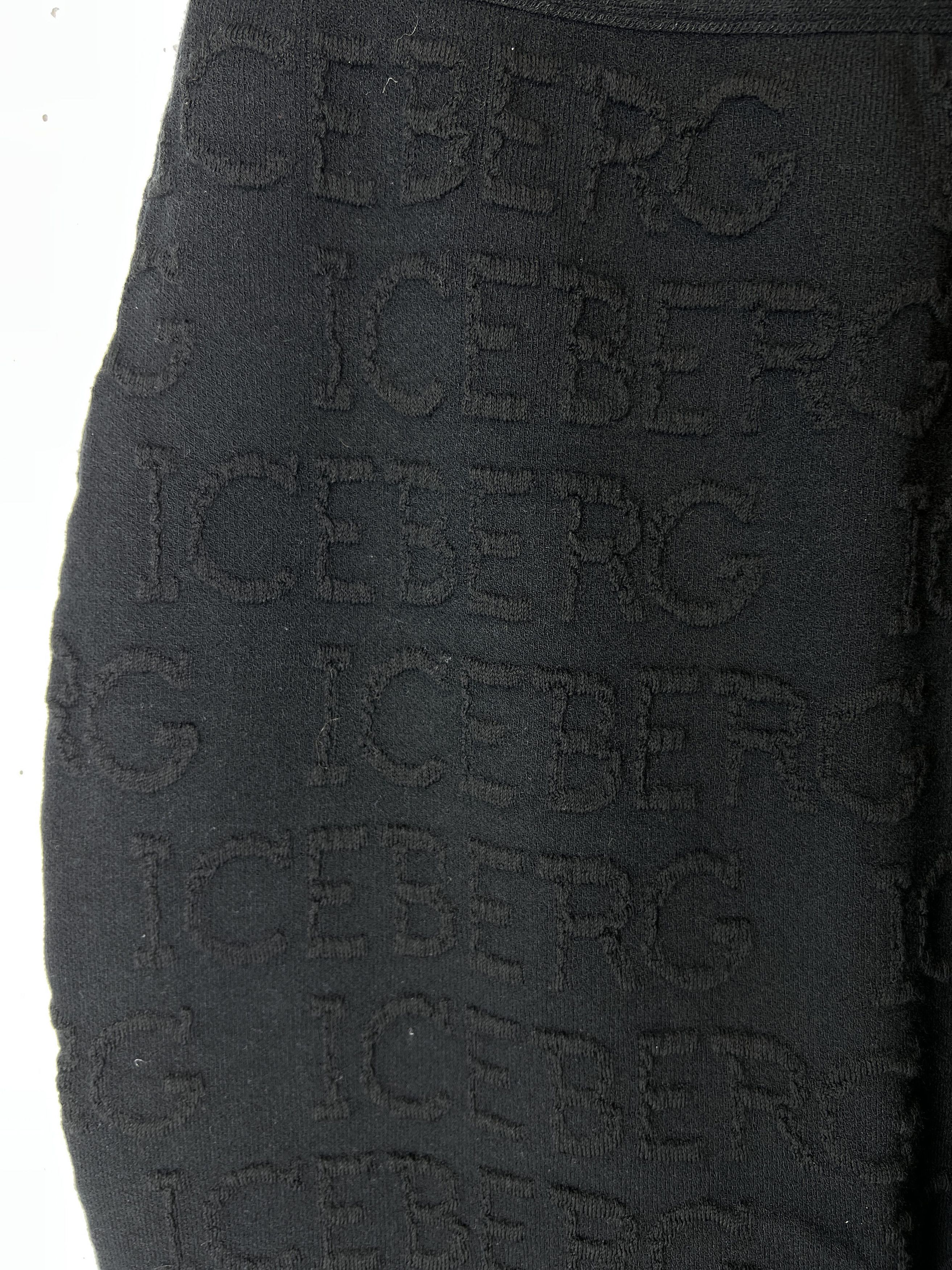 Iceberg ICEBERG black skirt Size 27" / US 4 / IT 40 - 2 Thumbnail