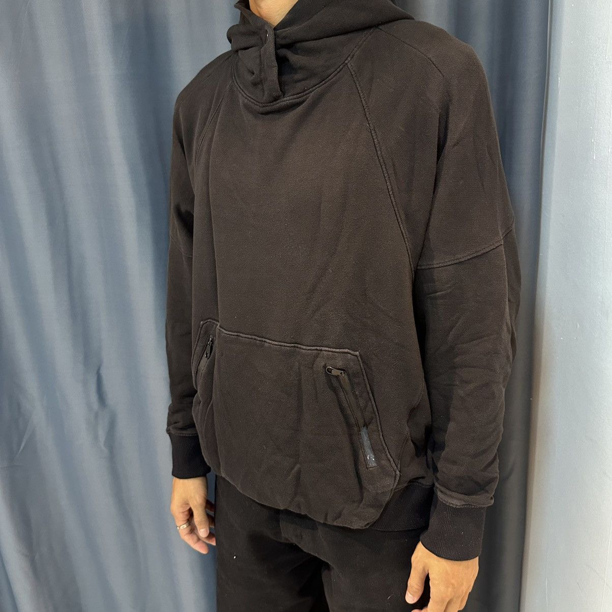 Other BLANK BOXY HOODIE BUTTON UP JAPANESE BRAND Size US M / EU 48-50 / 2 - 1 Thumbnail