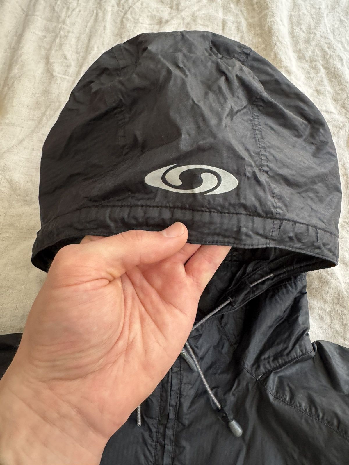Salomon Vintage Salomon Windbreaker Size US L / EU 52-54 / 3 - 1 Thumbnail