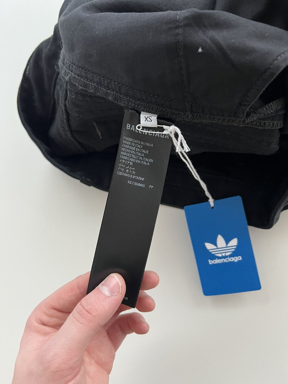 Adidas × Balenciaga Balenciaga Adidas Destroyed striped shorts Size US 30 / EU 46 - 6 Thumbnail