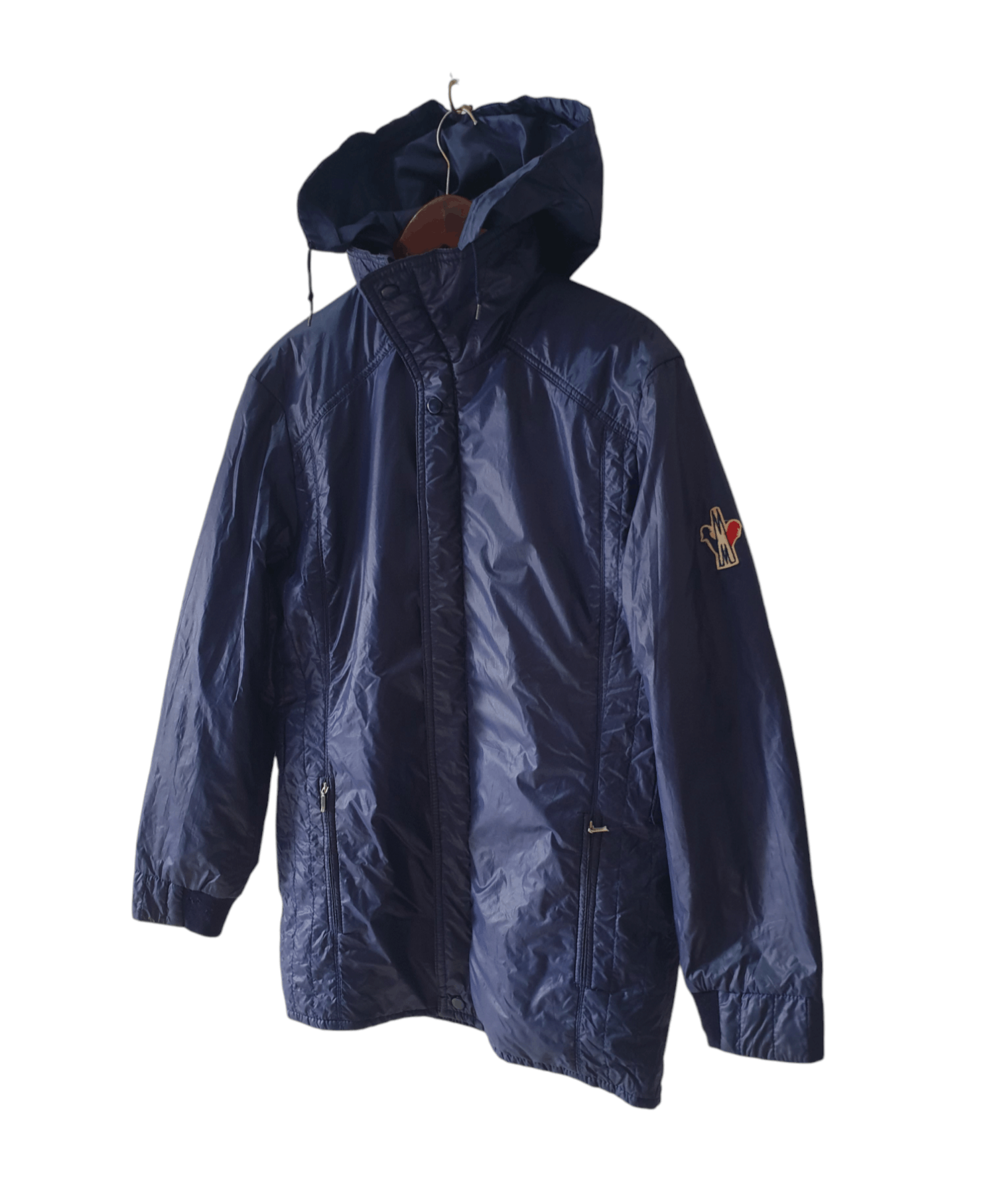 Moncler Vintage Moncler Grenoble Hidden Hoodie Jacket Size US S / EU 44-46 / 1 - 3 Thumbnail