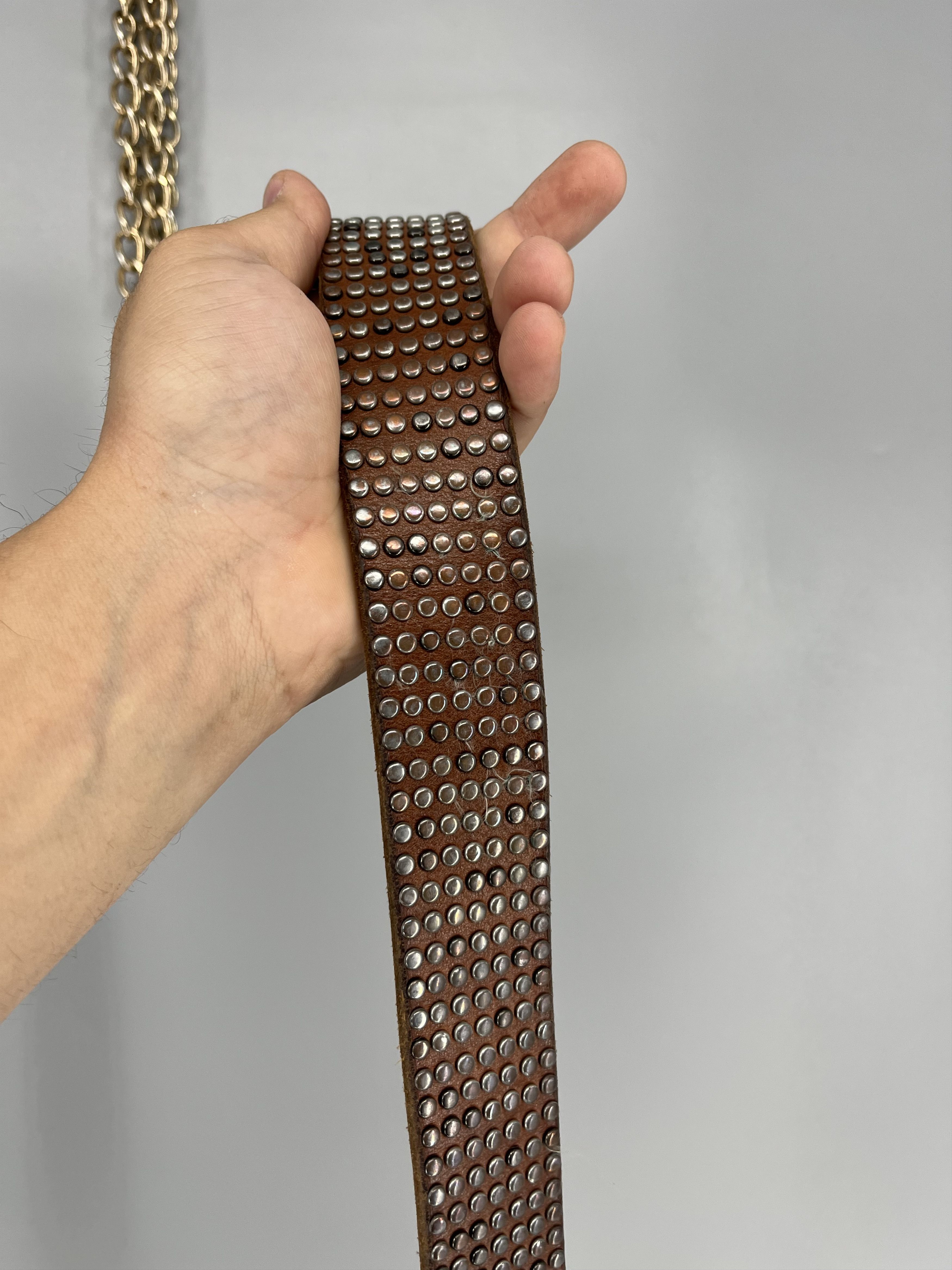 Japanese Brand Vintage 90s Punk Belt Leather Band Rock Y2K 90s Y2K Size ONE SIZE - 6 Thumbnail