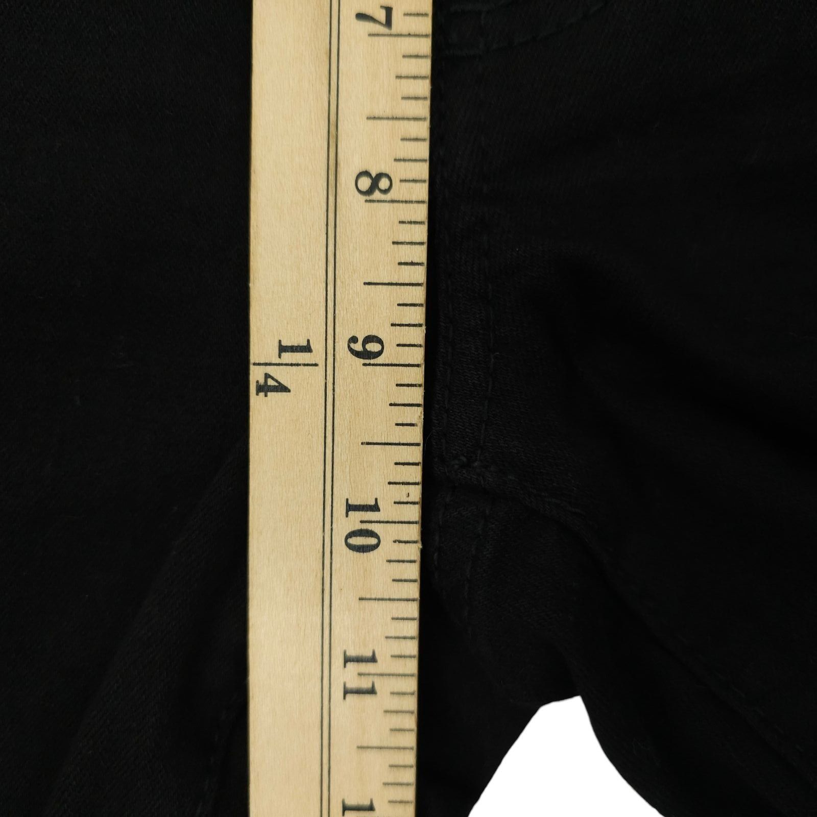 BKE BKE Alec Black Skinny Jeans 30L Slim Fit Alternative Indie Size US 30 / EU 46 - 15 Thumbnail