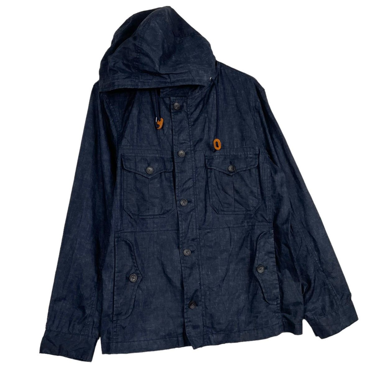 Japanese Brand × Journal Standard × Other 💥JOURNAL STANDART PARACHUTE BUTTON HOODIE JACKET Size US M / EU 48-50 / 2 - 3 Thumbnail