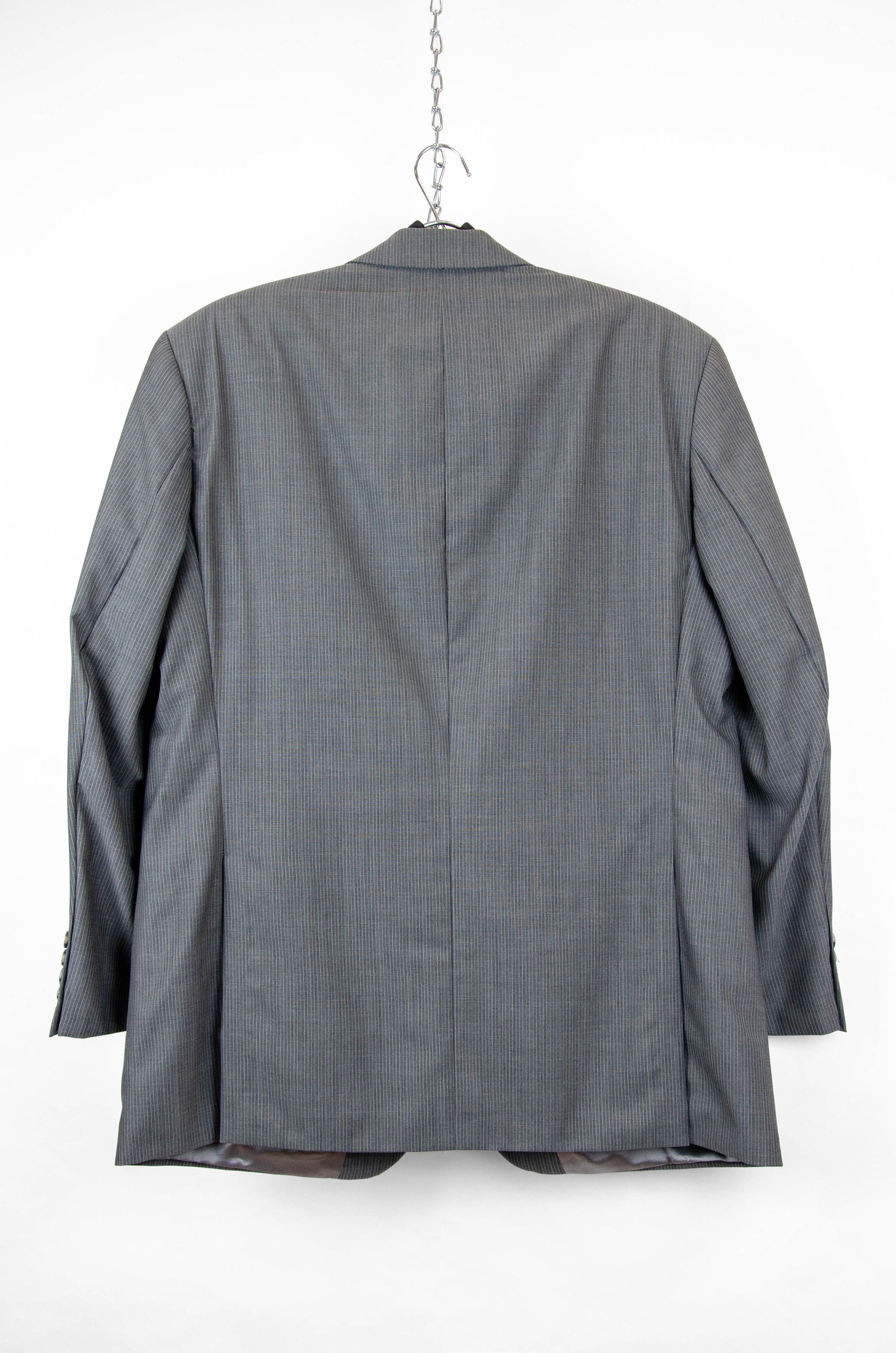 Yves Saint Laurent YSL Pour Homme Pinstripe Wool Suit - Size 26 Size 46R - 15 Thumbnail