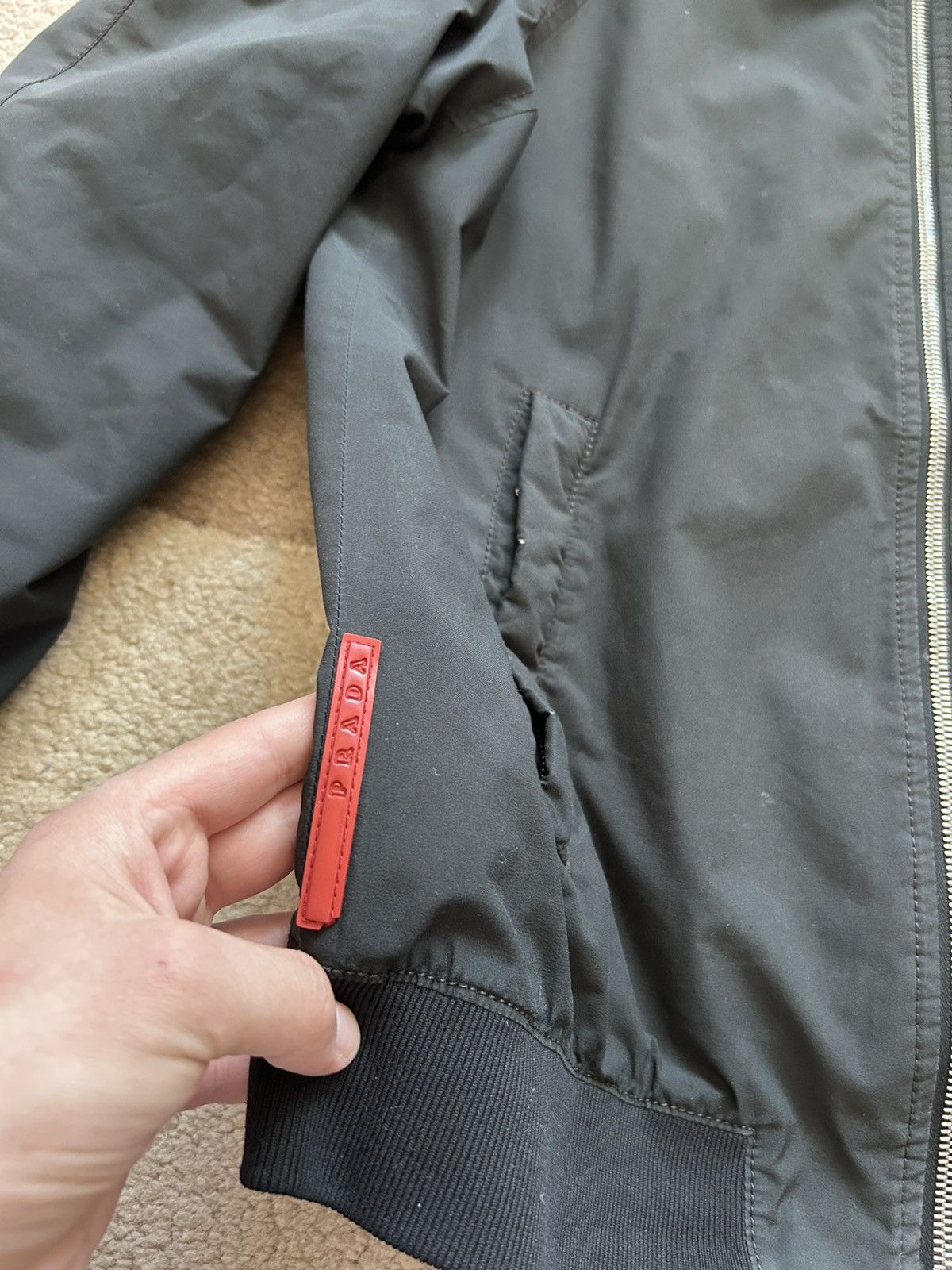 Prada Bomber Prada RedTab black jacket nylon size S Size US S / EU 44-46 / 1 - 10 Thumbnail