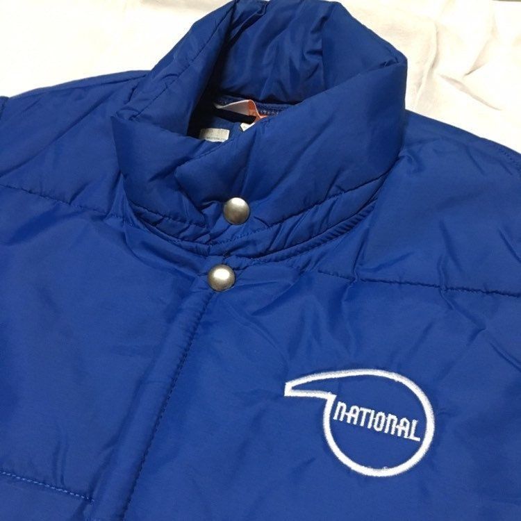 Other NOS New Vtg Active Generation Blue Nylon PUFFER Vest Size US M / EU 48-50 / 2 - 7 Thumbnail