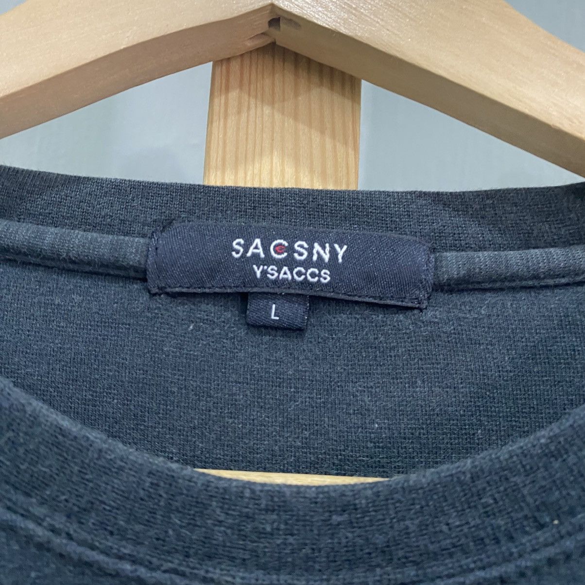Yohji Yamamoto Vintage Sacsny Y'Saccs by Yohji Yamamoto Grid Long Sleeve Size US M / EU 48-50 / 2 - 8 Thumbnail