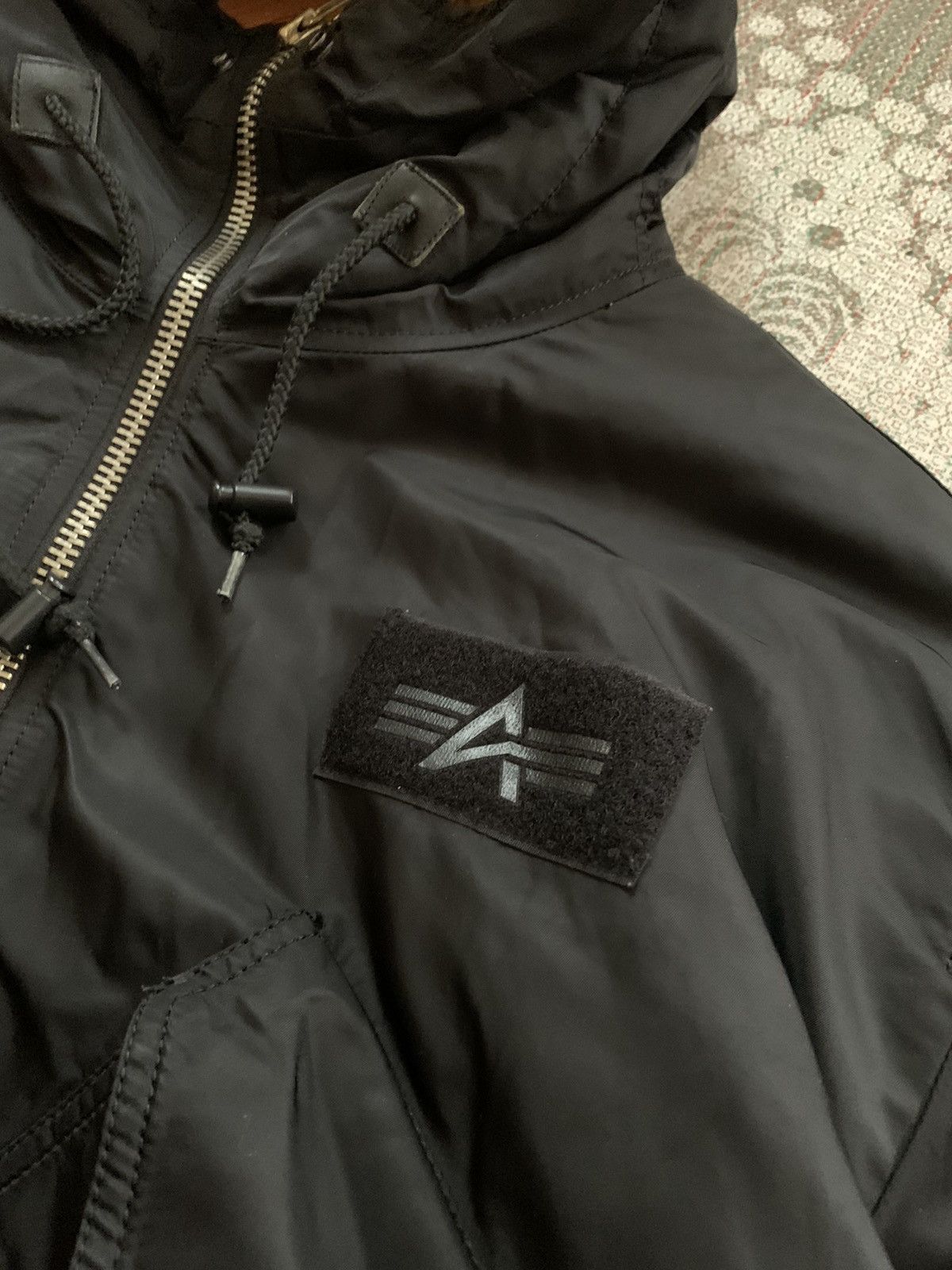 Alpha Industries × Vintage Alpha industries military style vintage bomber jacket Size US XXL / EU 58 / 5 - 8 Thumbnail