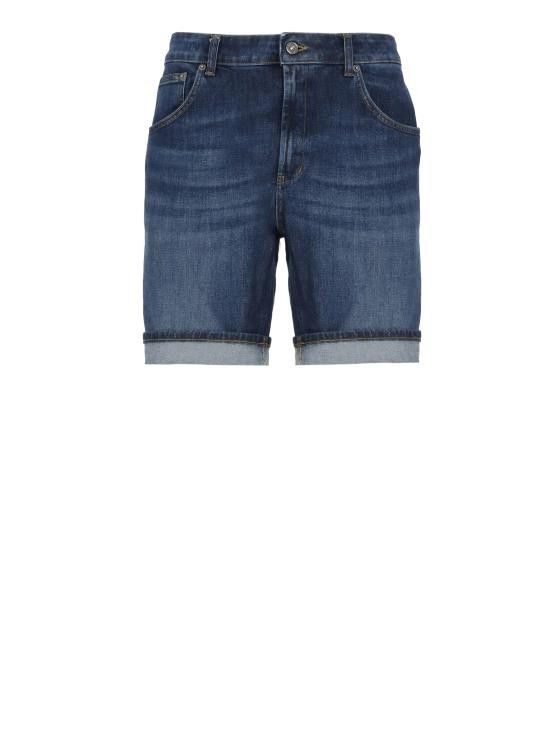 Dondup DONDUP Men Shorts UP454 DSE340 IM6800 Blue Size US 30 / EU 46 - 1 Thumbnail