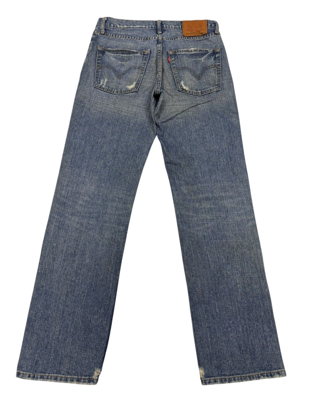 Kapital 🔥LEVIS Y2K REGULAR FIT DISTRESSED DENIM JEANS Size US 32 / EU 48 - 2 Thumbnail