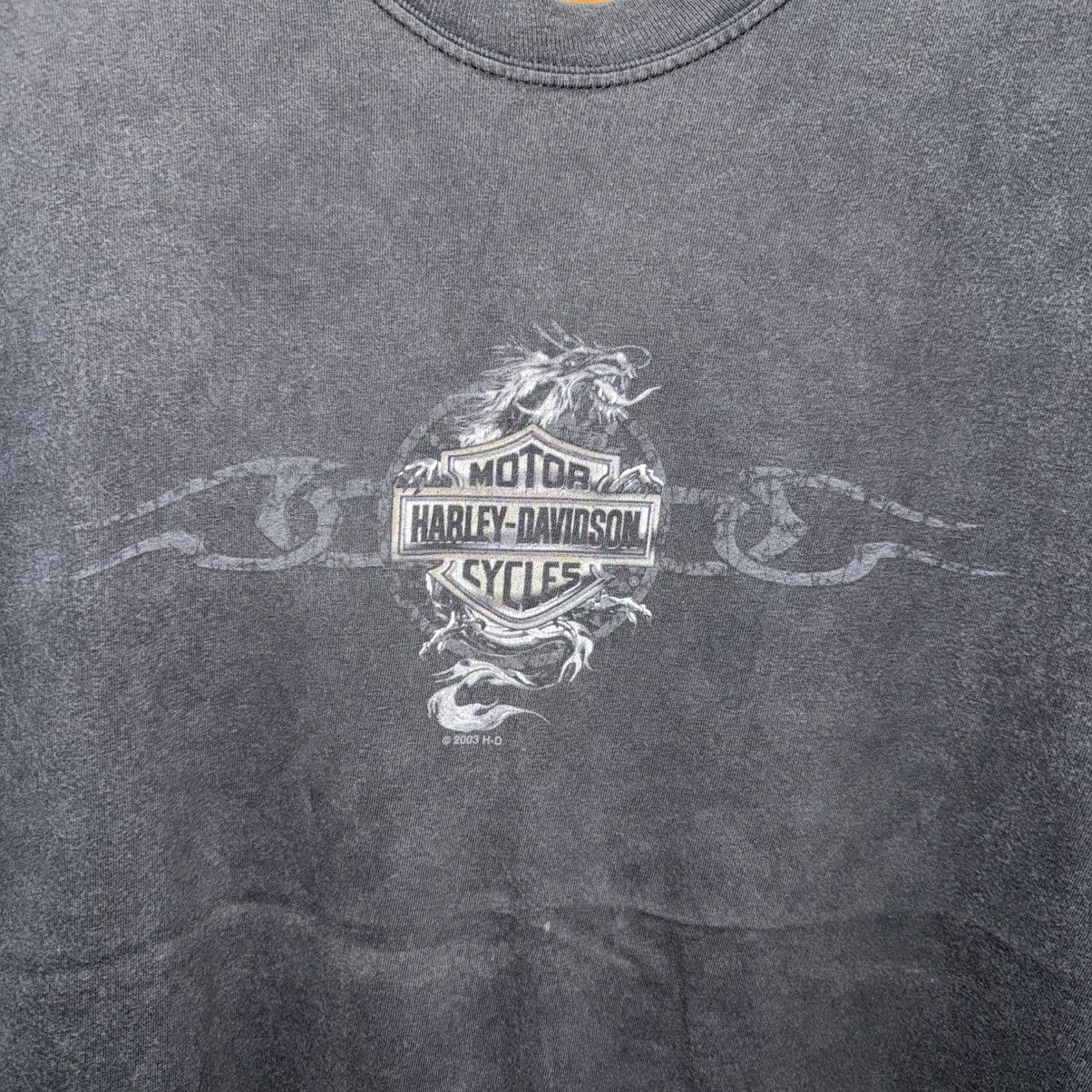 Harley Davidson VTG Y2K HARLEY DAVIDSON FADED TEE Size US L / EU 52-54 / 3 - 5 Thumbnail
