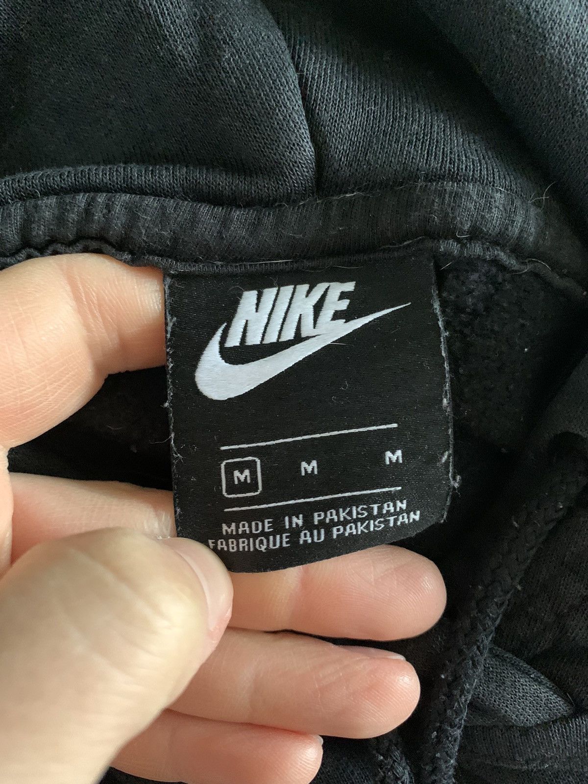 Nike × Vintage Vintage Nike embroidered Swoosh hoodie Size US M / EU 48-50 / 2 - 6 Thumbnail