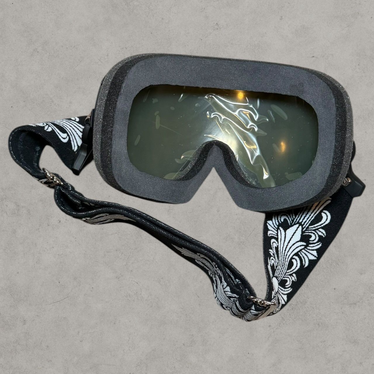 Chrome Hearts Chrome Hearts Silver Morning Floral Strap .925 Ski Goggles Size ONE SIZE - 4 Thumbnail