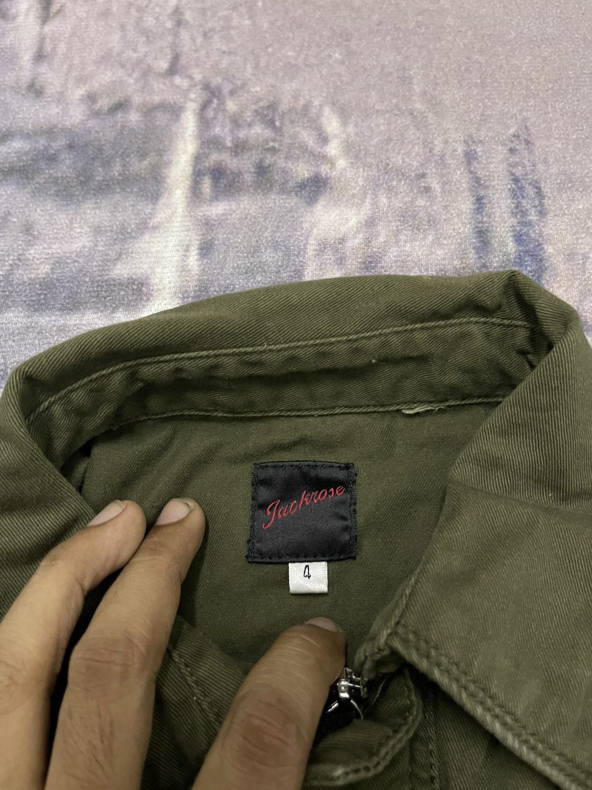 JACKROSE 2000s JACKROSE MILITARY WORK JACKET RARE Size US M / EU 48-50 / 2 - 8 Thumbnail