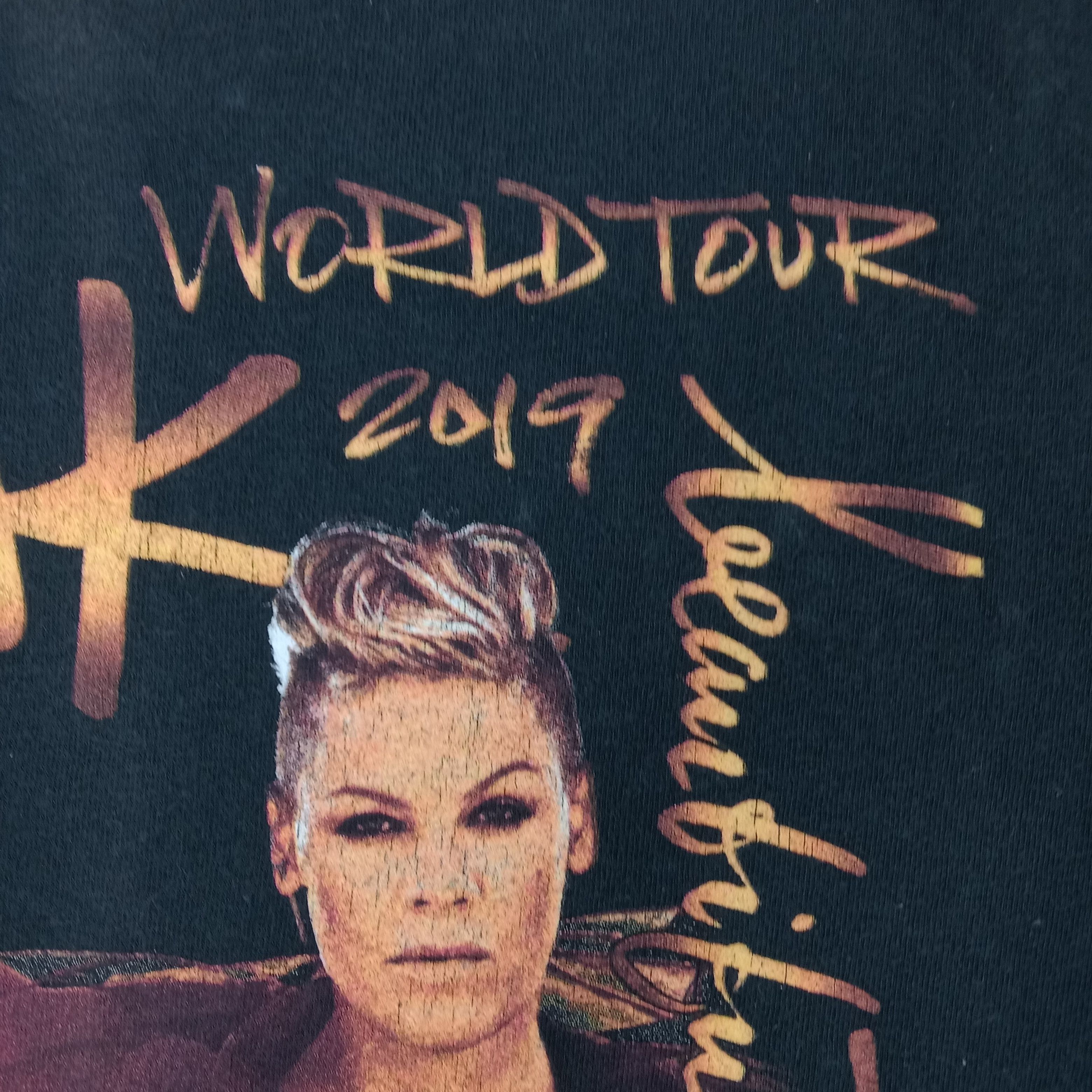 Band Tees × Vintage Pink Trauma World tour 2019 Singer Tour Tshirt Size US L / EU 52-54 / 3 - 6 Thumbnail